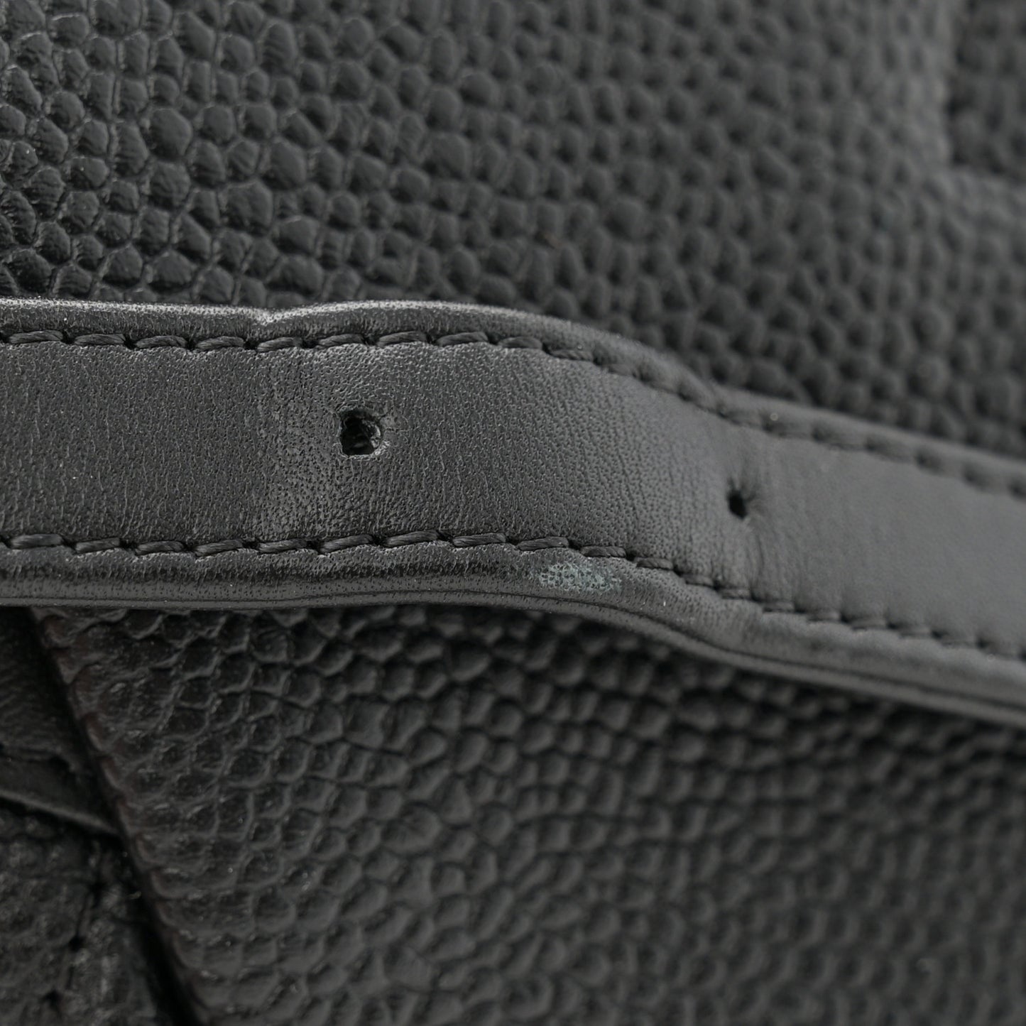 Caviar Quilted Filigree Backpack Black
