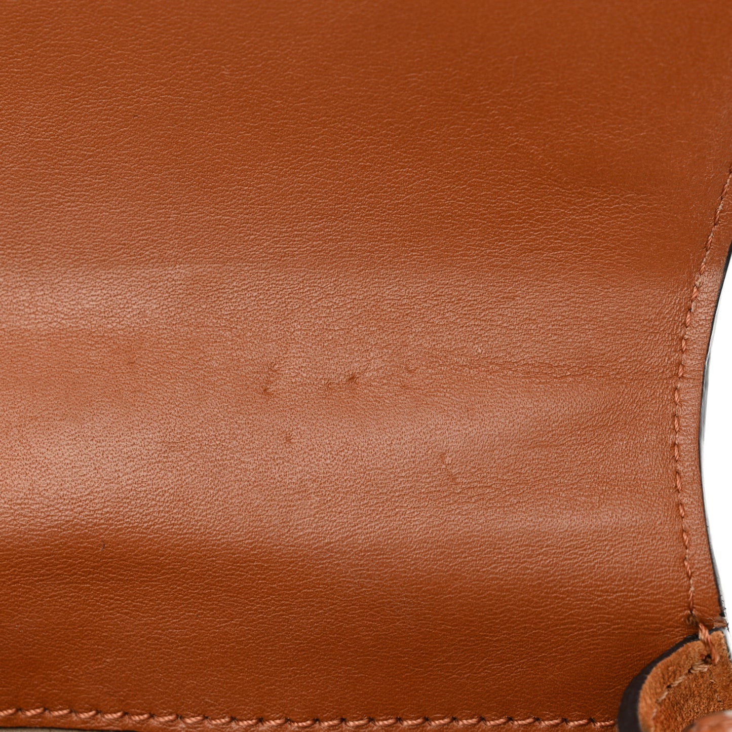 Spazzolato Sfumato Small Nile Bracelet Bag Caramel