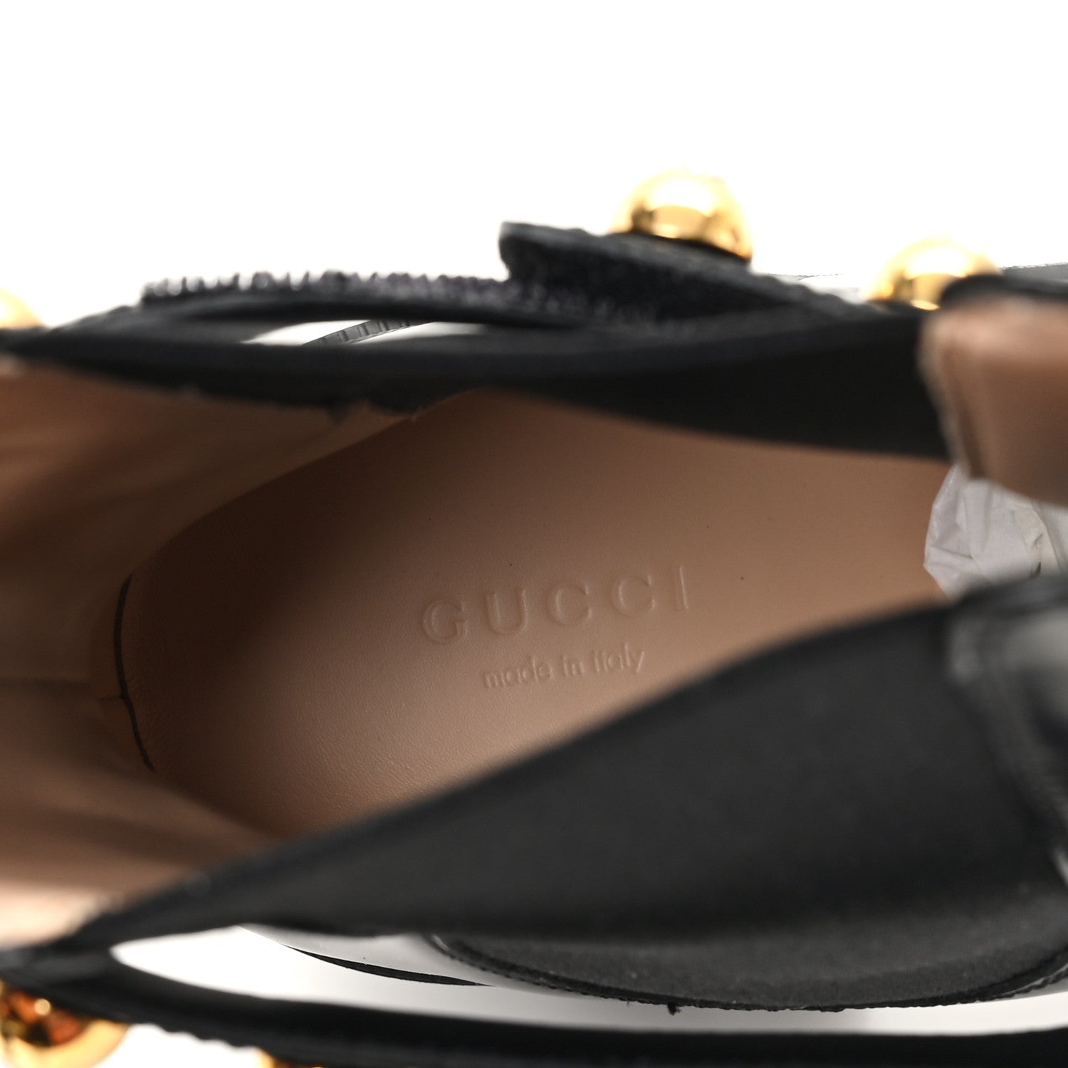 Gucci Calfskin Magnum Combat Boots 40 Black 9 of 10