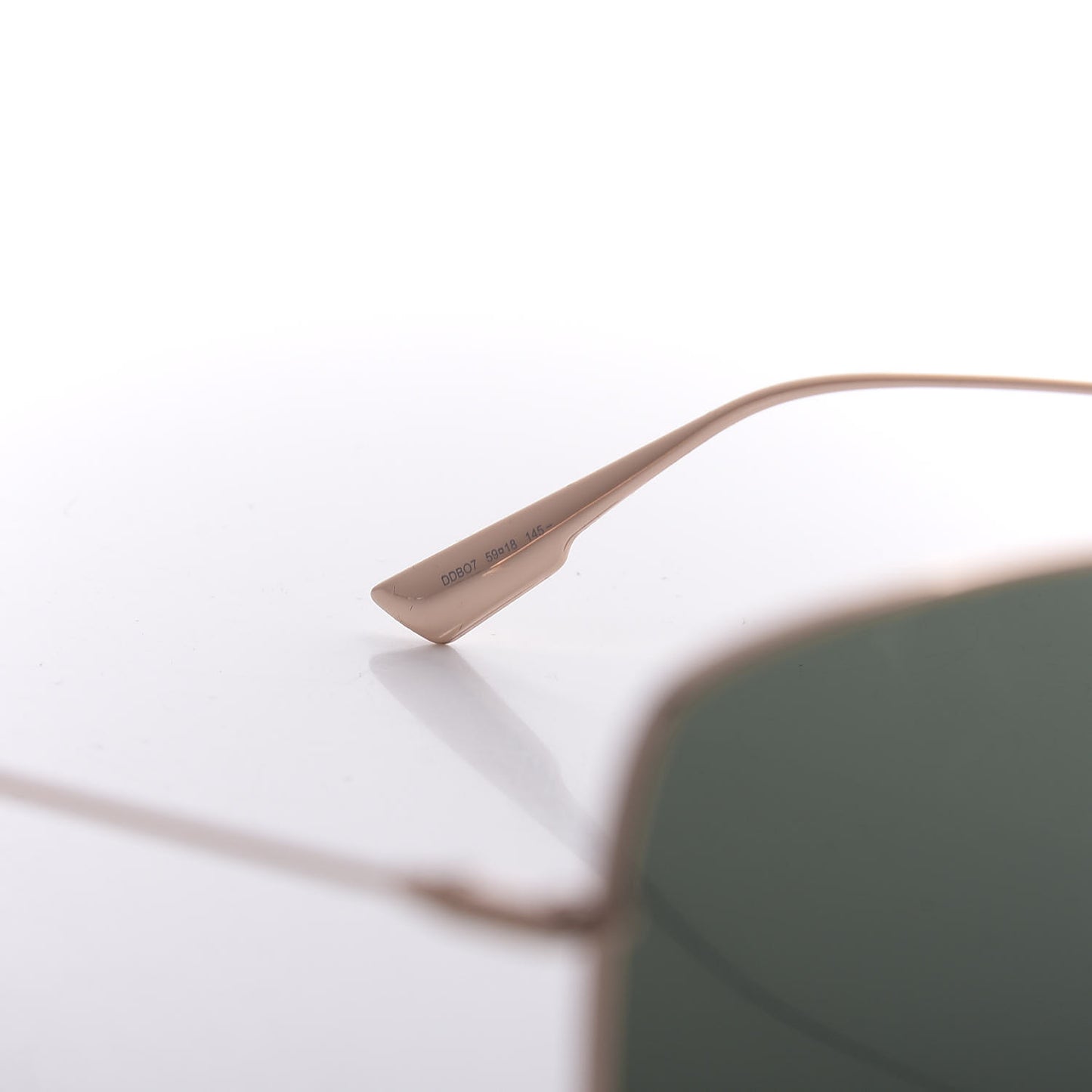 Metal DiorStellaire 1 Sunglasses Rose Gold Green