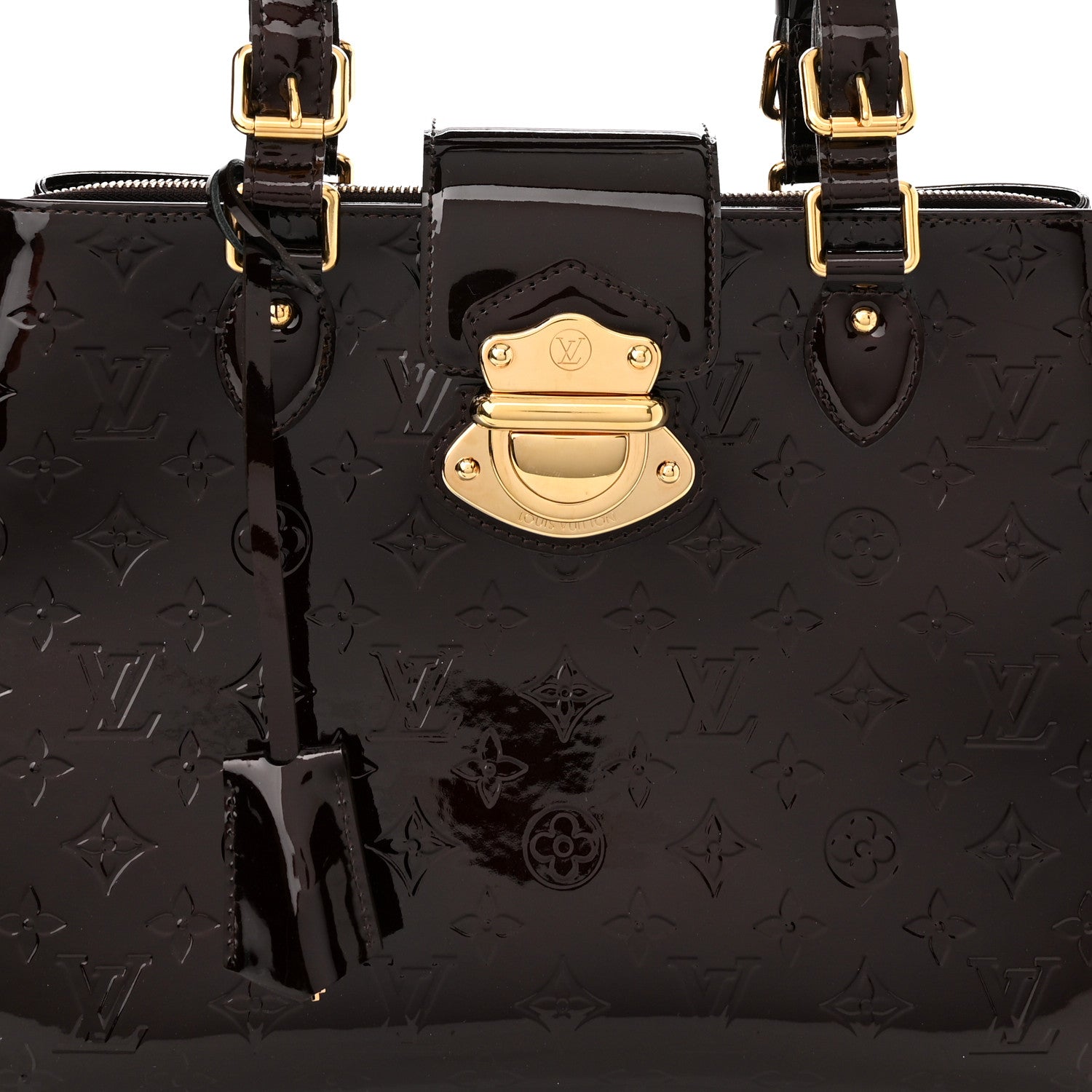Louis Vuitton Vernis Melrose Avenue Amarante 6 of 9