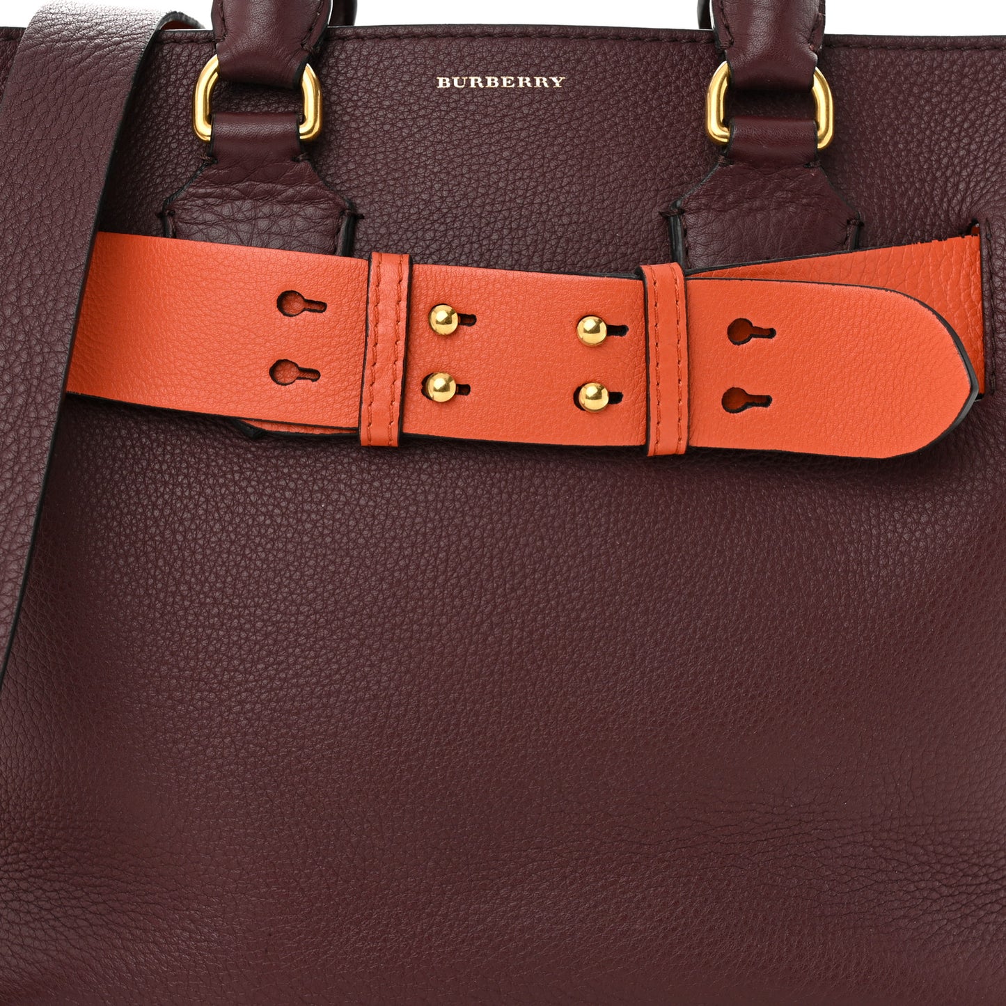 Grainy Calfskin Baby Belt Bag Deep Claret