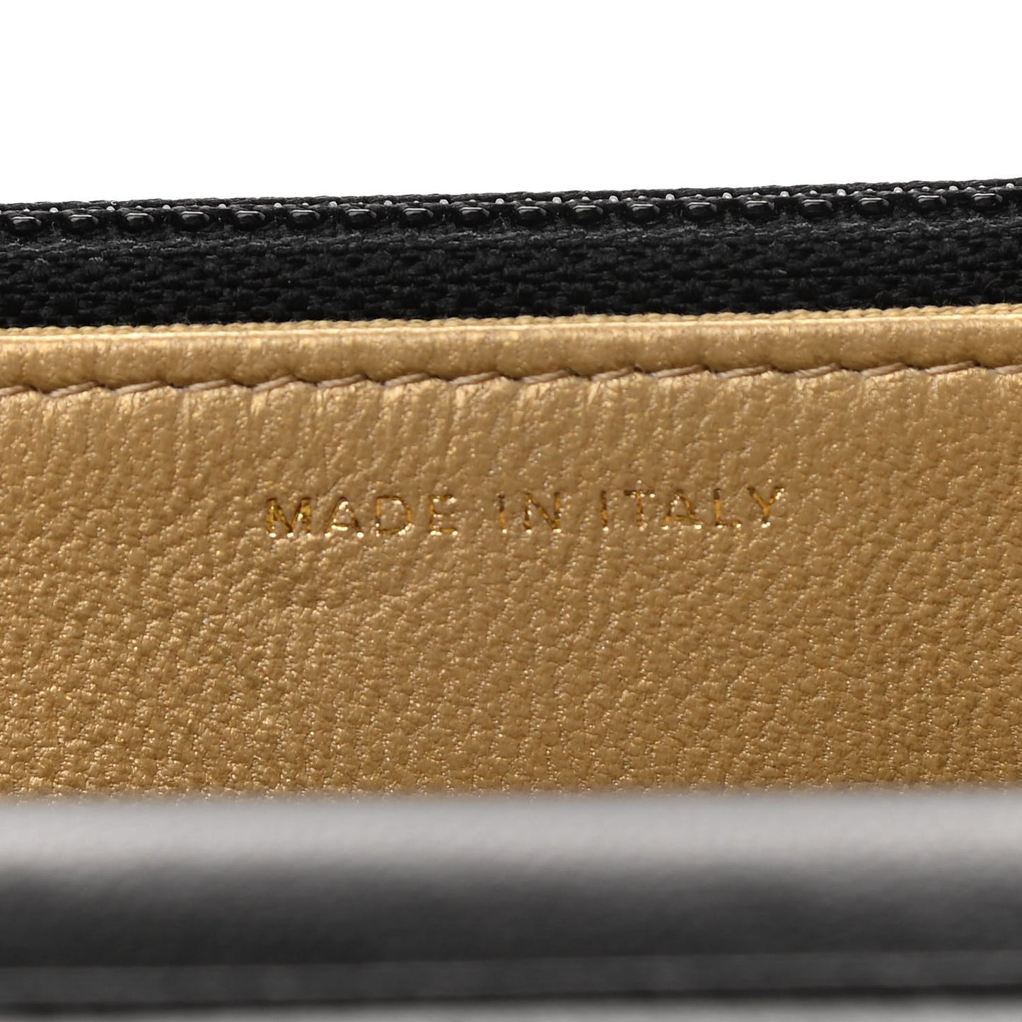Lambskin Quilted Coco Clips Wallet On Chain WOC Black