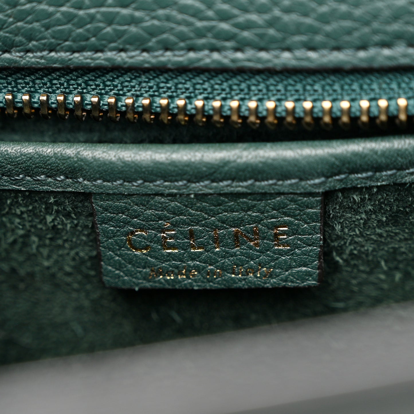 Drummed Calfskin Nano Luggage Amazone