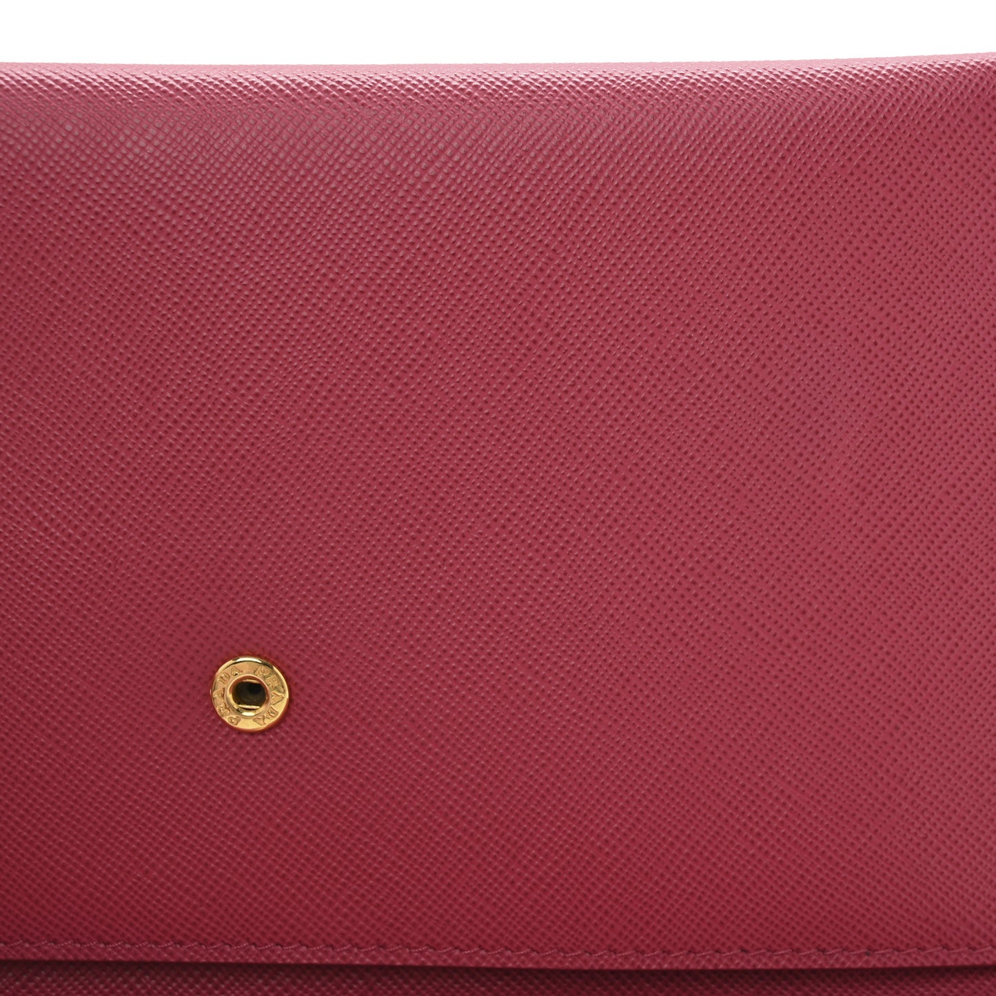 Saffiano Metal Large Flap Wallet Peonia
