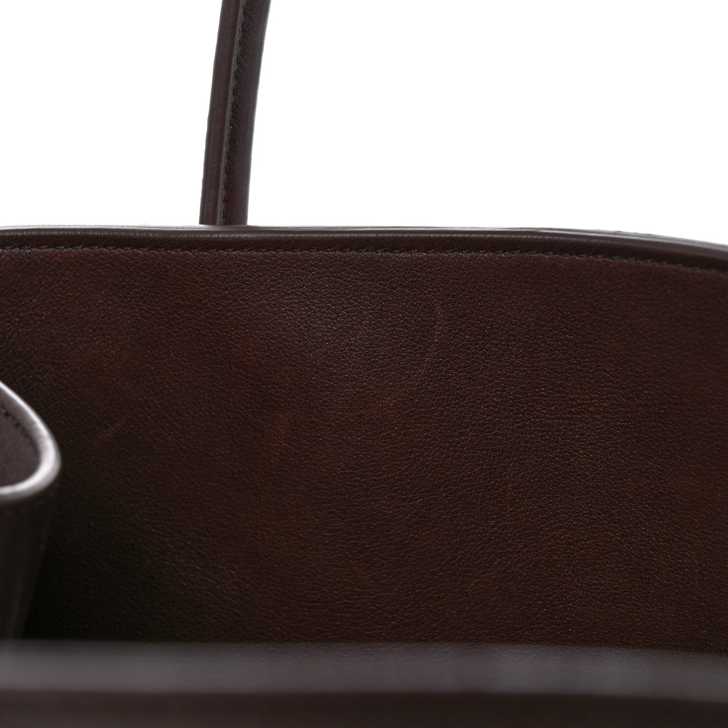 Polished Saddle Calfskin Soft Margaux 15 New Burgundy