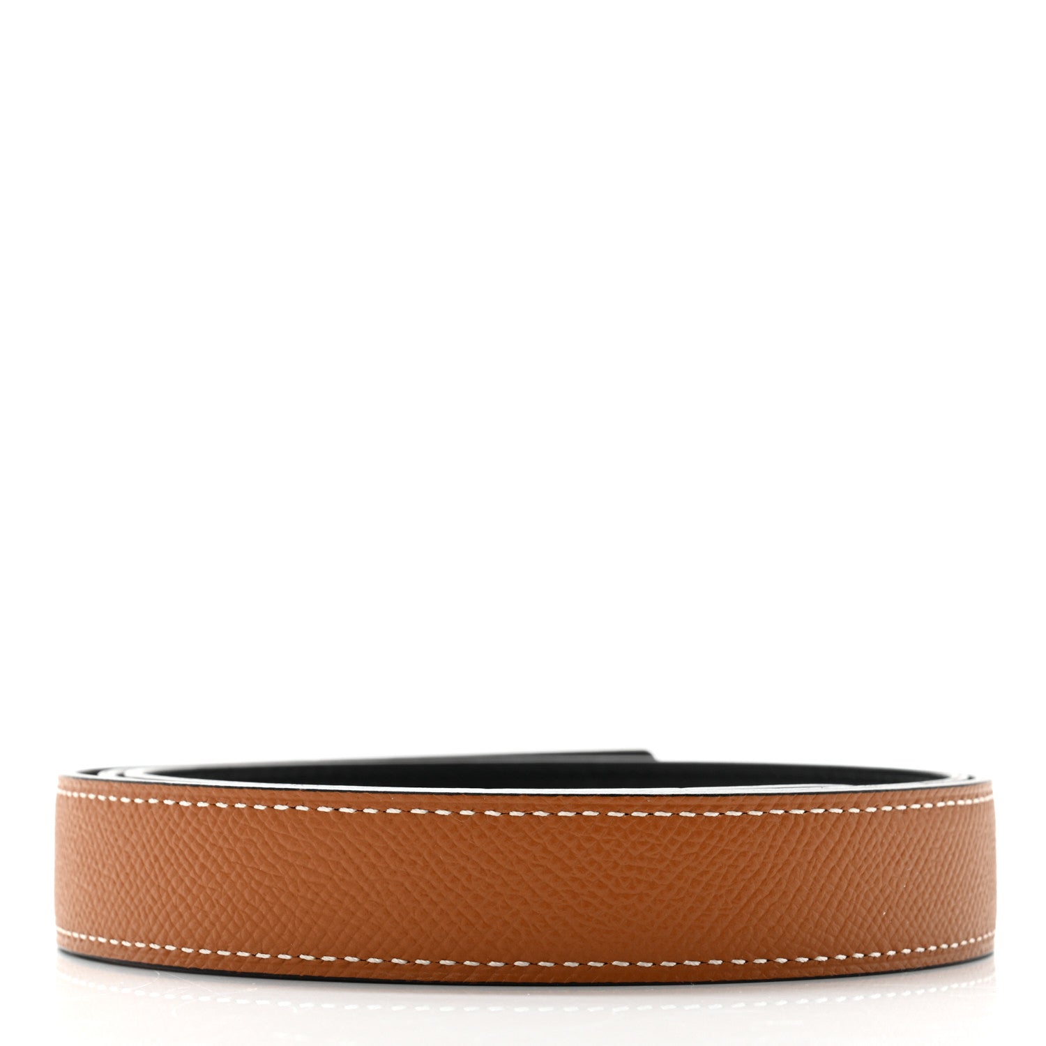 Hermes Swift Epsom 24mm Belt Strap 90 Black Gold 2 of 5
