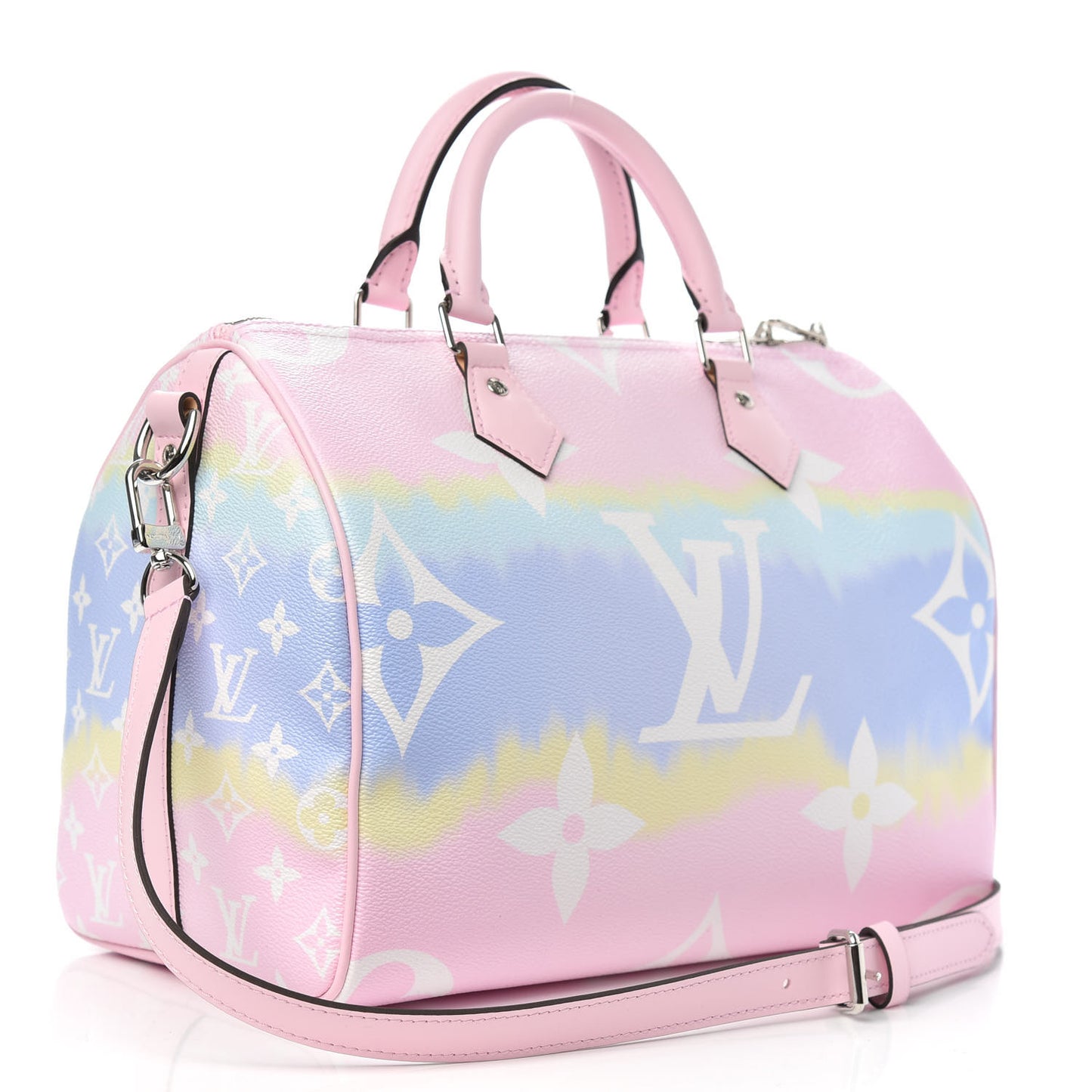 Monogram Escale Speedy Bandouliere 30 Pastel