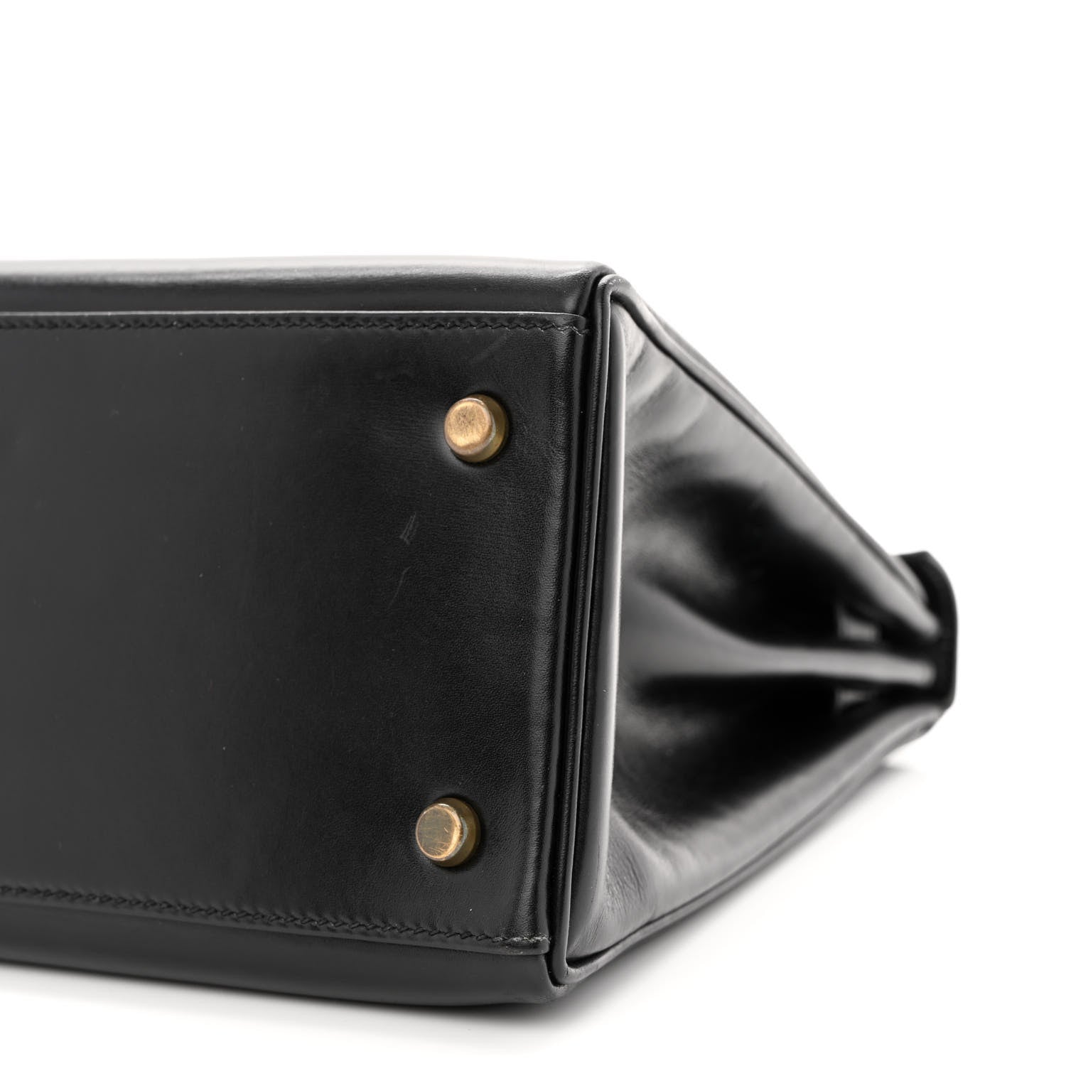 Hermes Box Kelly Retourne 28 Black 10 of 12