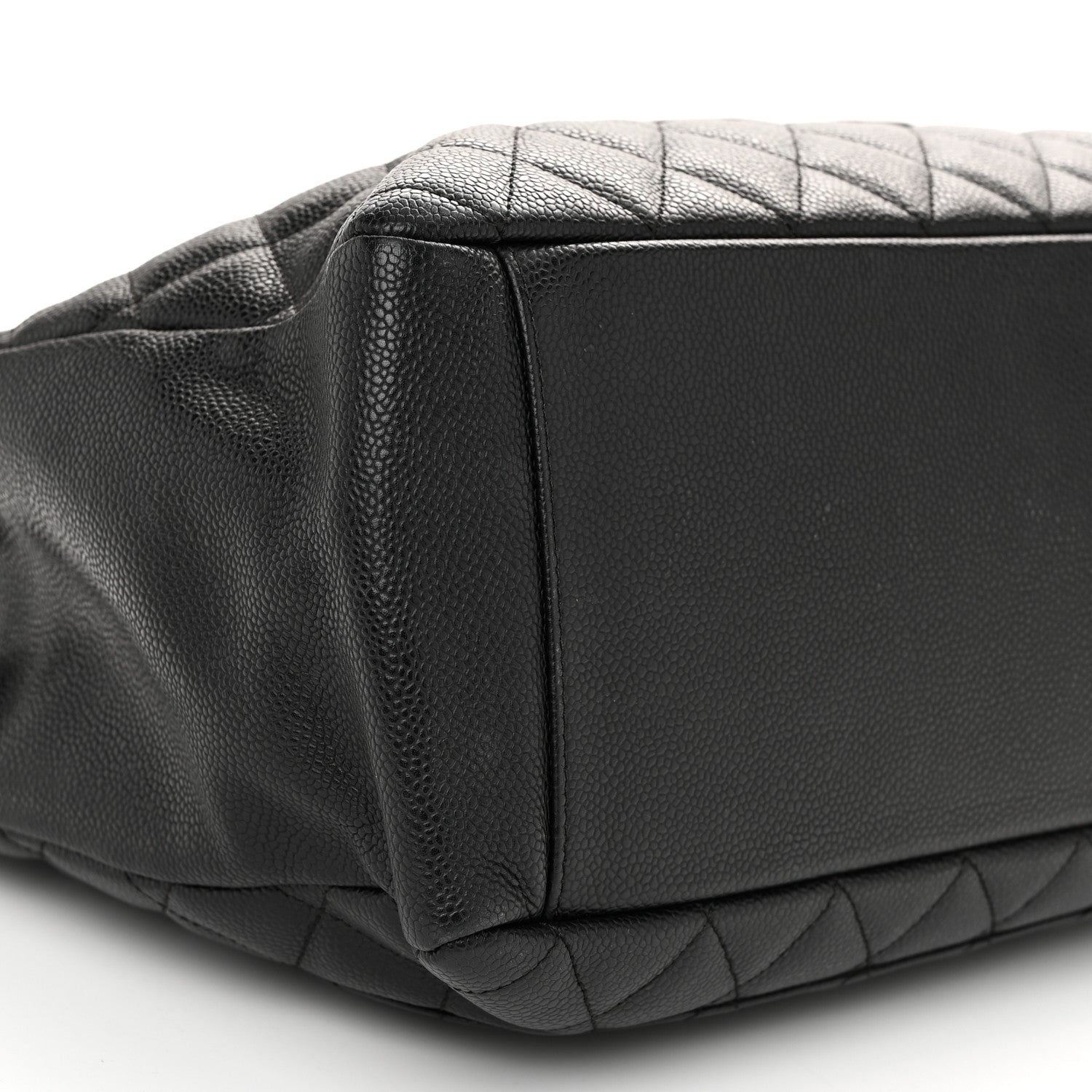 Chanel Caviar Quilted Grand Shopping Tote GST Black 9 of 12