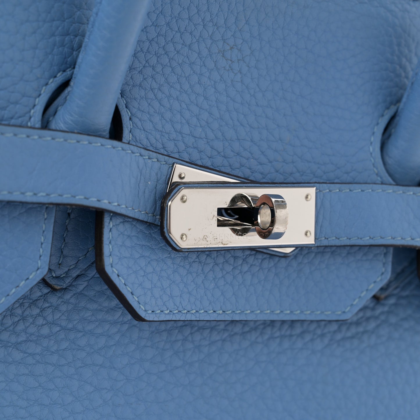 Taurillon Clemence Birkin 35 Azure