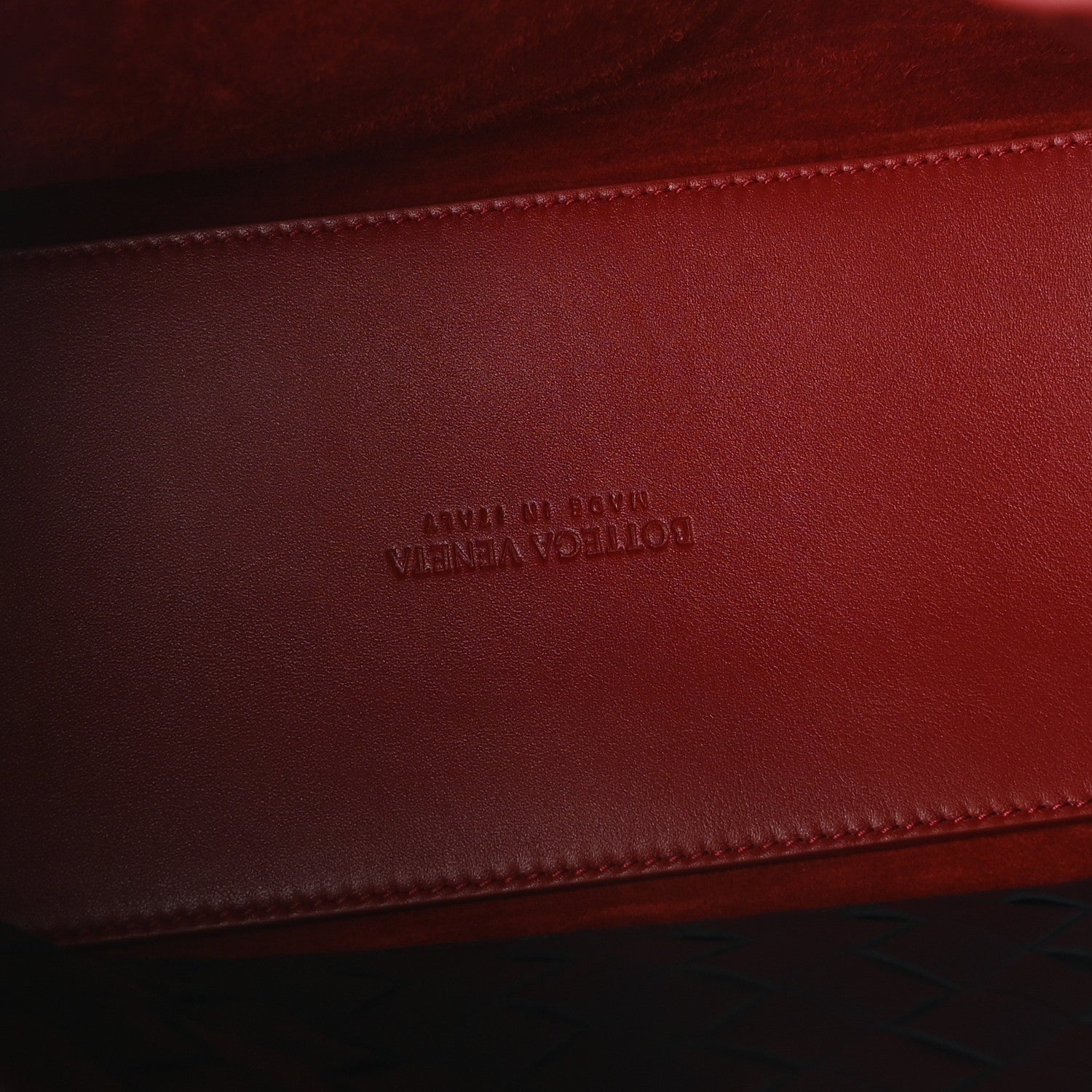 Bottega Veneta Silky Calfskin Medium Andiamo Shoulder Bag Barolo 5 of 9