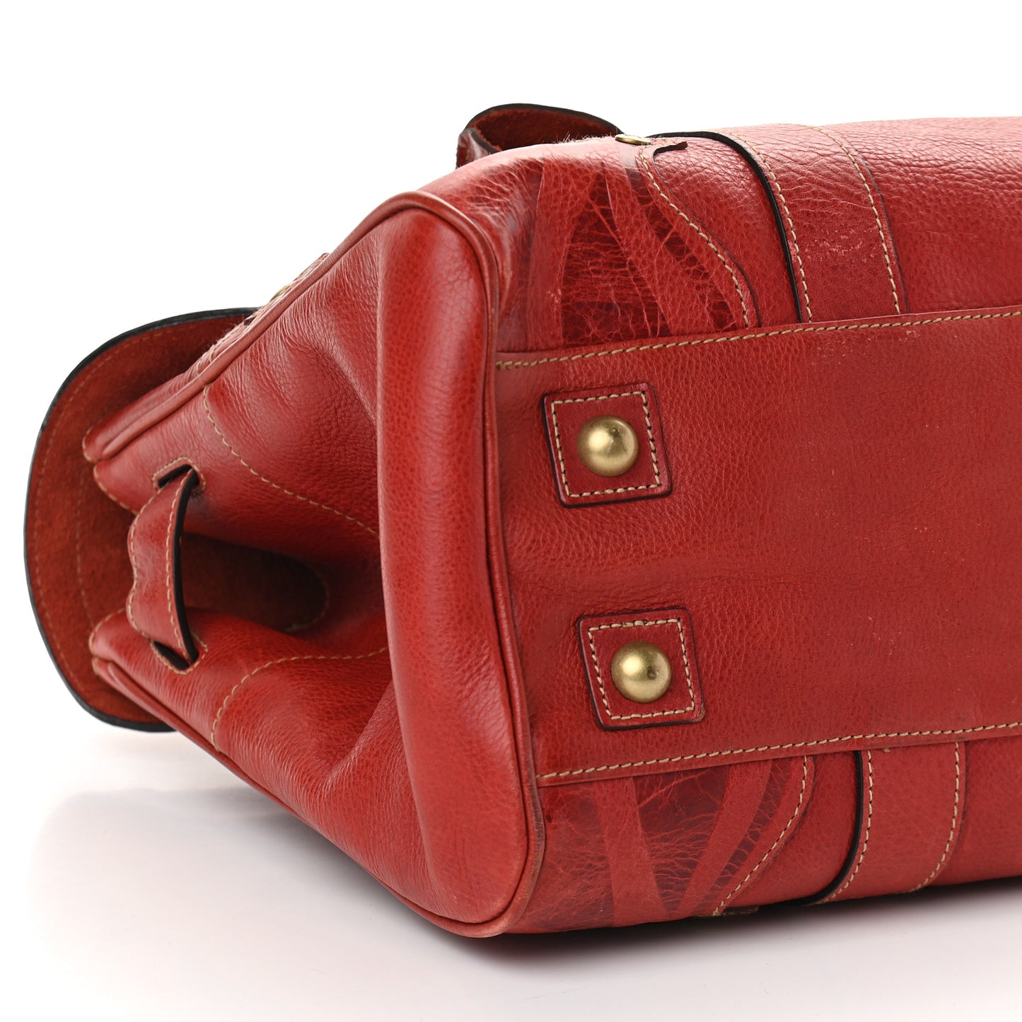 Grained Calfskin Tooled Darwin Bayswater Red
