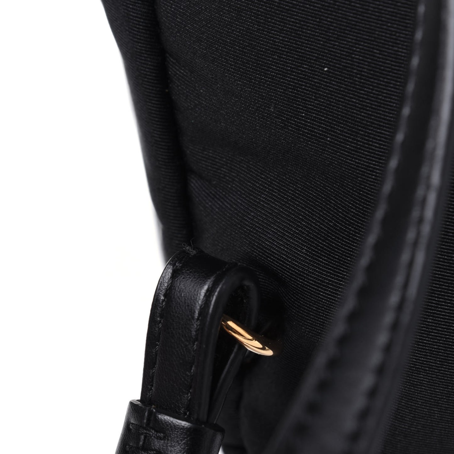 Nylon Eco Alter Nappa Mini Falabella GO Backpack Black