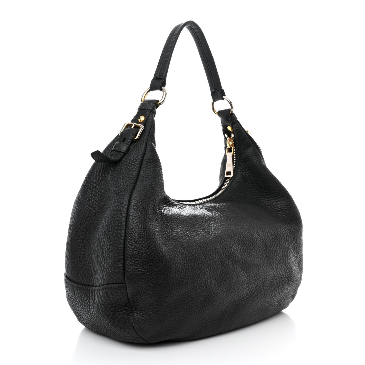 Vitello Daino Hobo Black