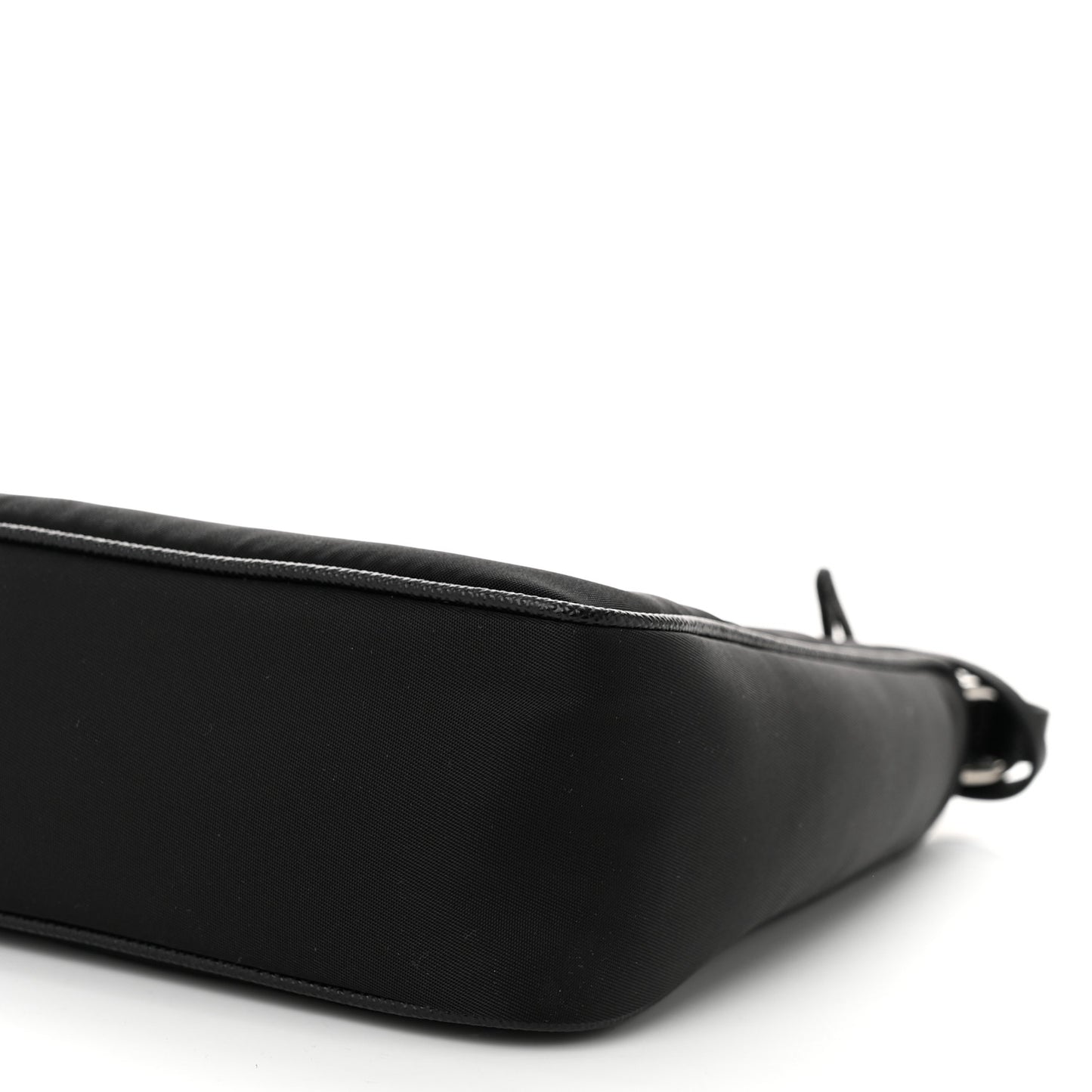 Tessuto Nylon Saffiano Mini Re-Edition 2005 Bag Black