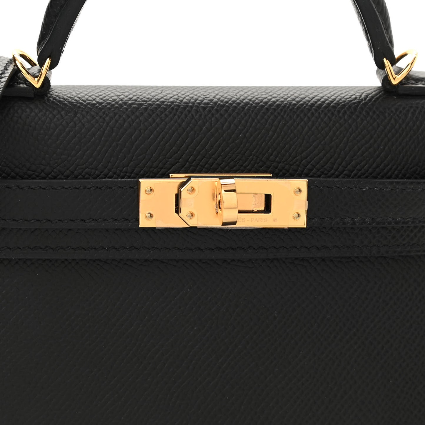 Epsom Mini Kelly Sellier 20 Black