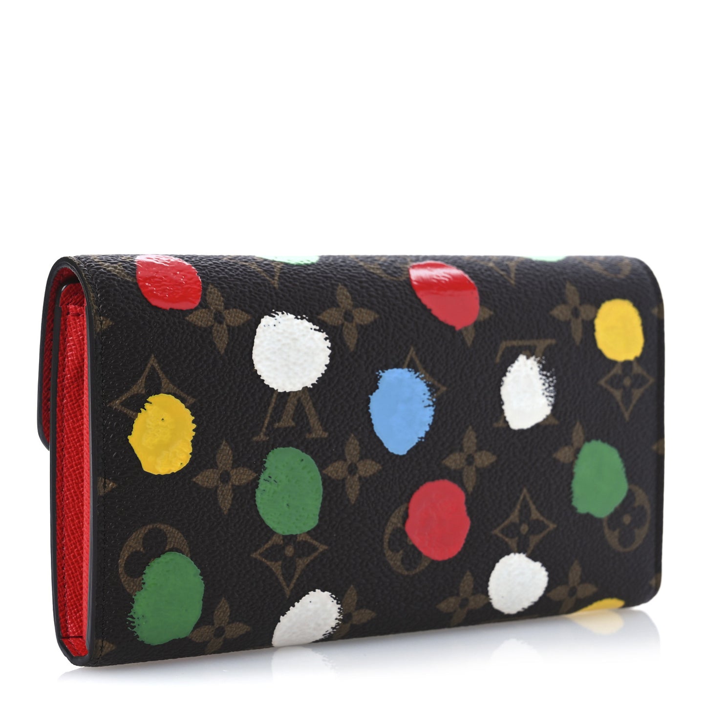 X YK Monogram Sarah Wallet