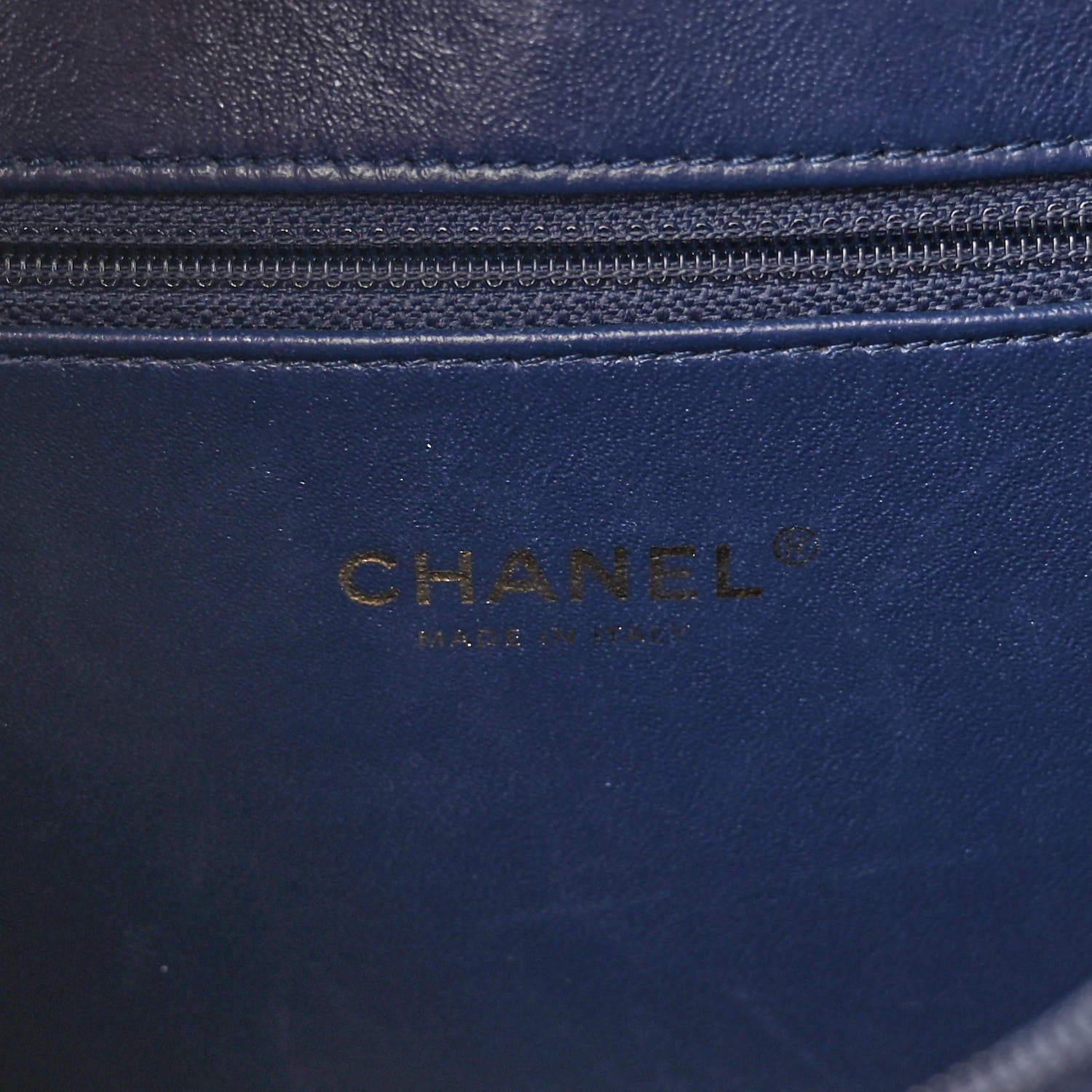Chanel Tweed Snakeskin Quilted Medium CC Filigree Vanity Case Dark Navy 7 of 10