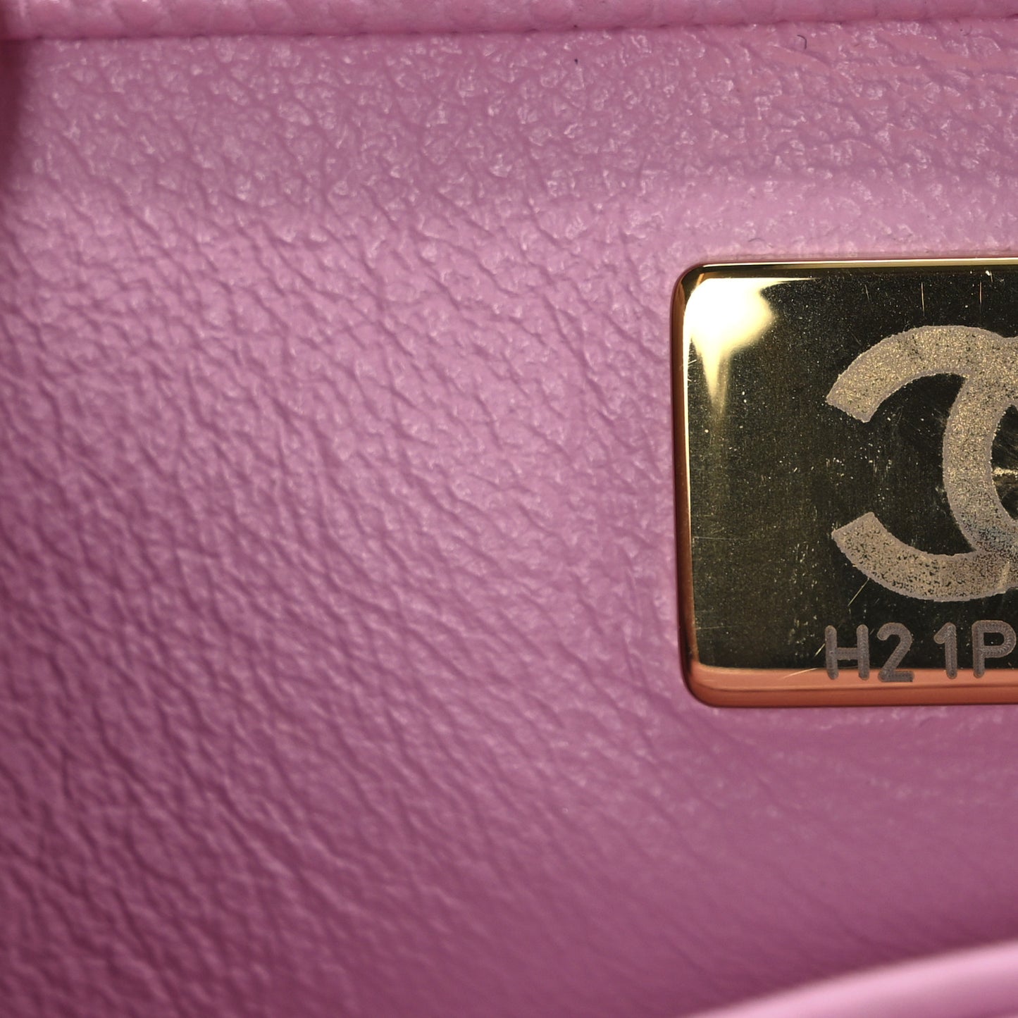 Caviar Quilted Extra Mini Coco Chain Handle Flap Pink