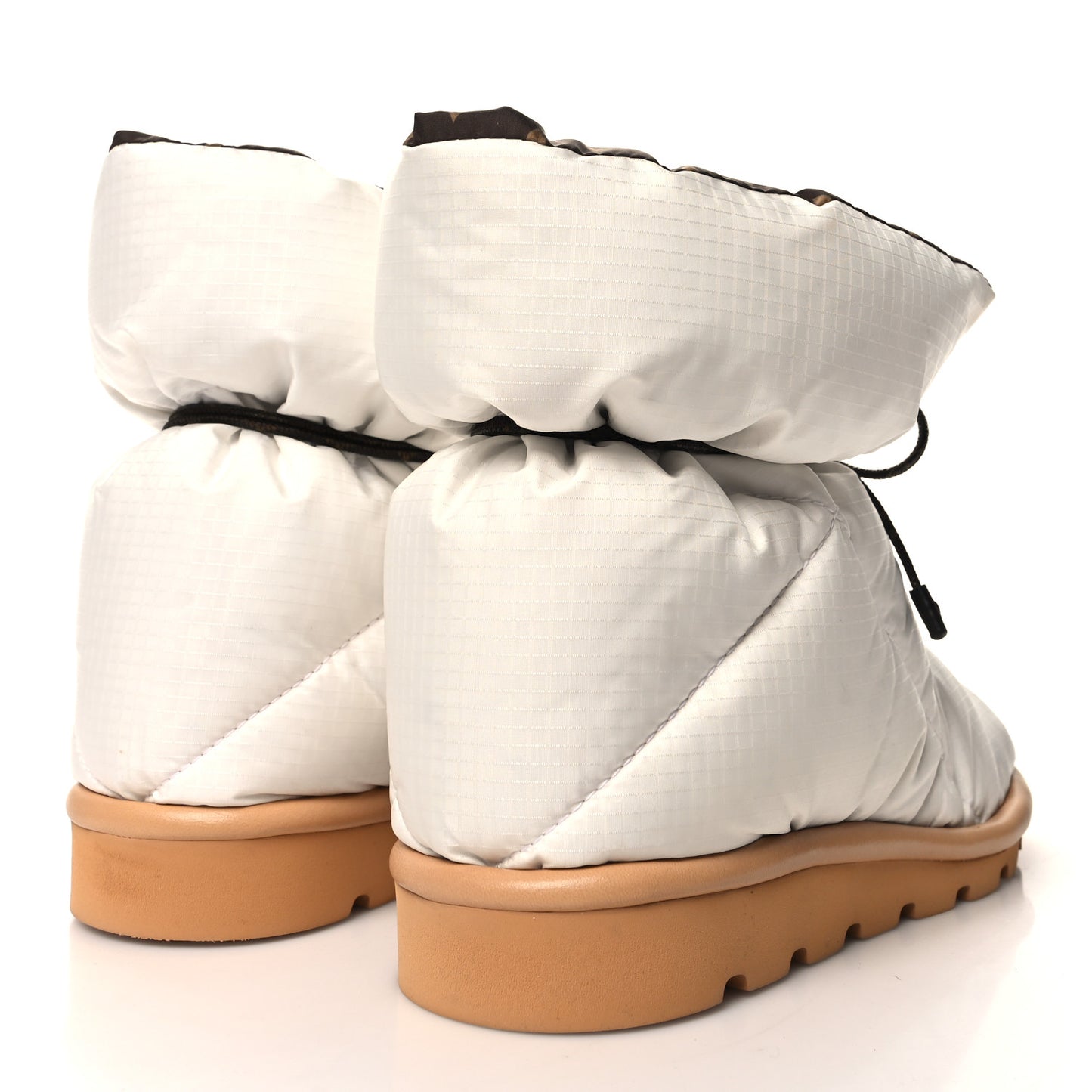 Nylon Monogram Pillow Comfort Ankle Boot 38 Beuge
