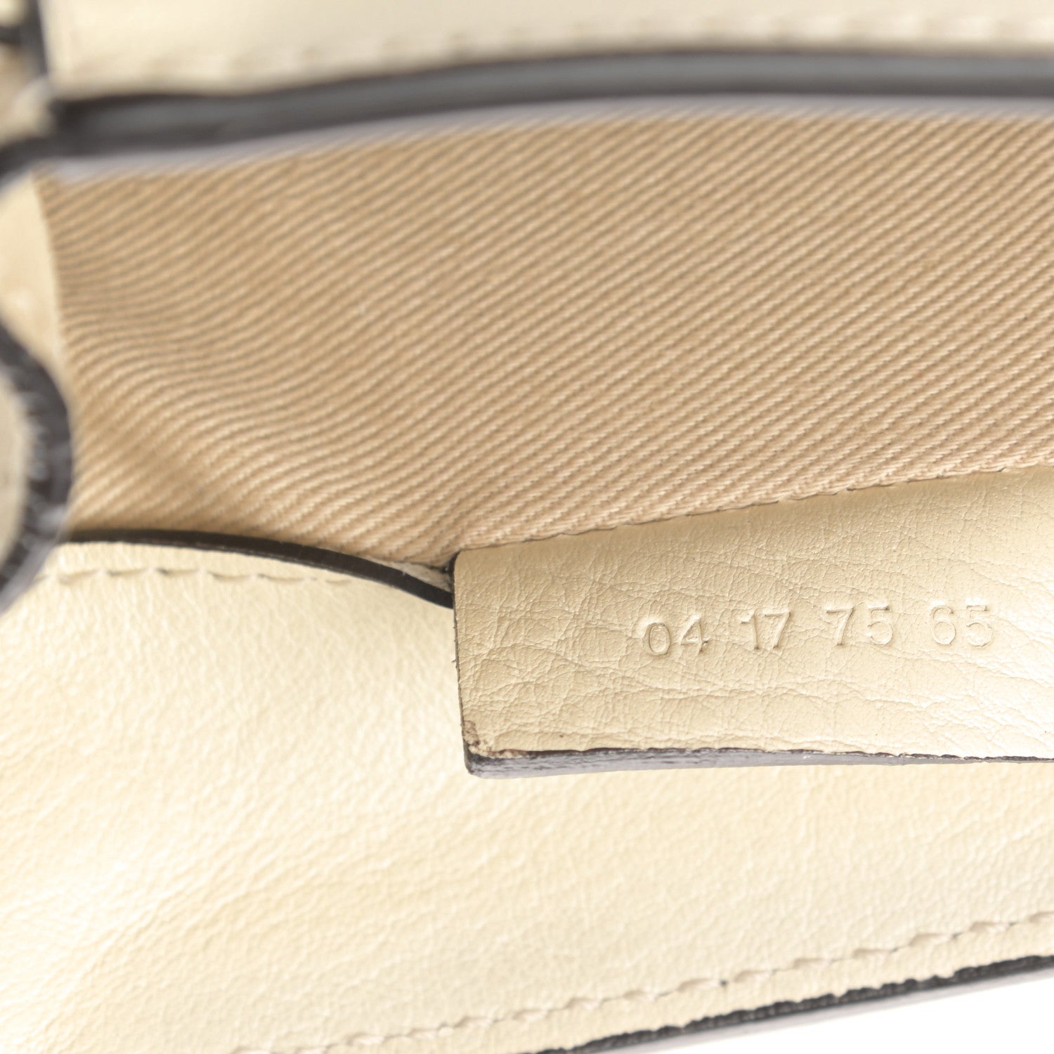 Chloe Suede Calfskin Mini Faye Backpack Off White 7 of 12