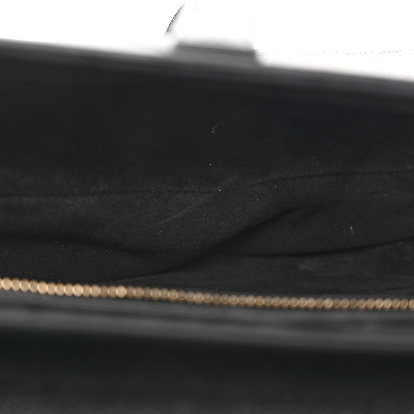 Grained Calfskin Saddle Bag With Strap Black