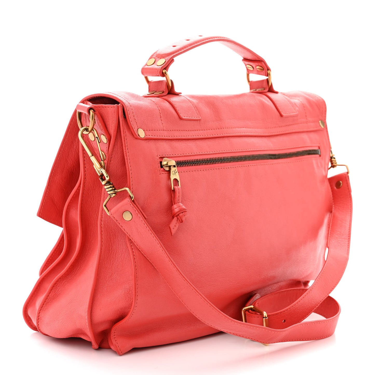 Lambskin Large PS1 Satchel Paprika