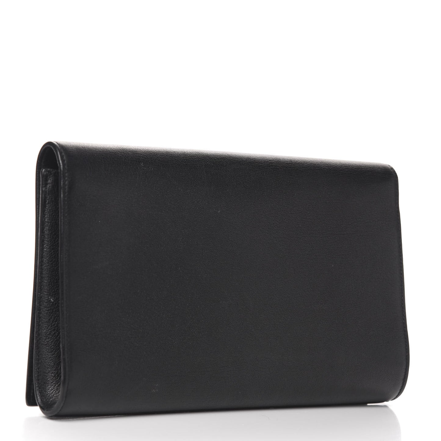 Calfskin Monogram Large Belle De Jour Clutch Black