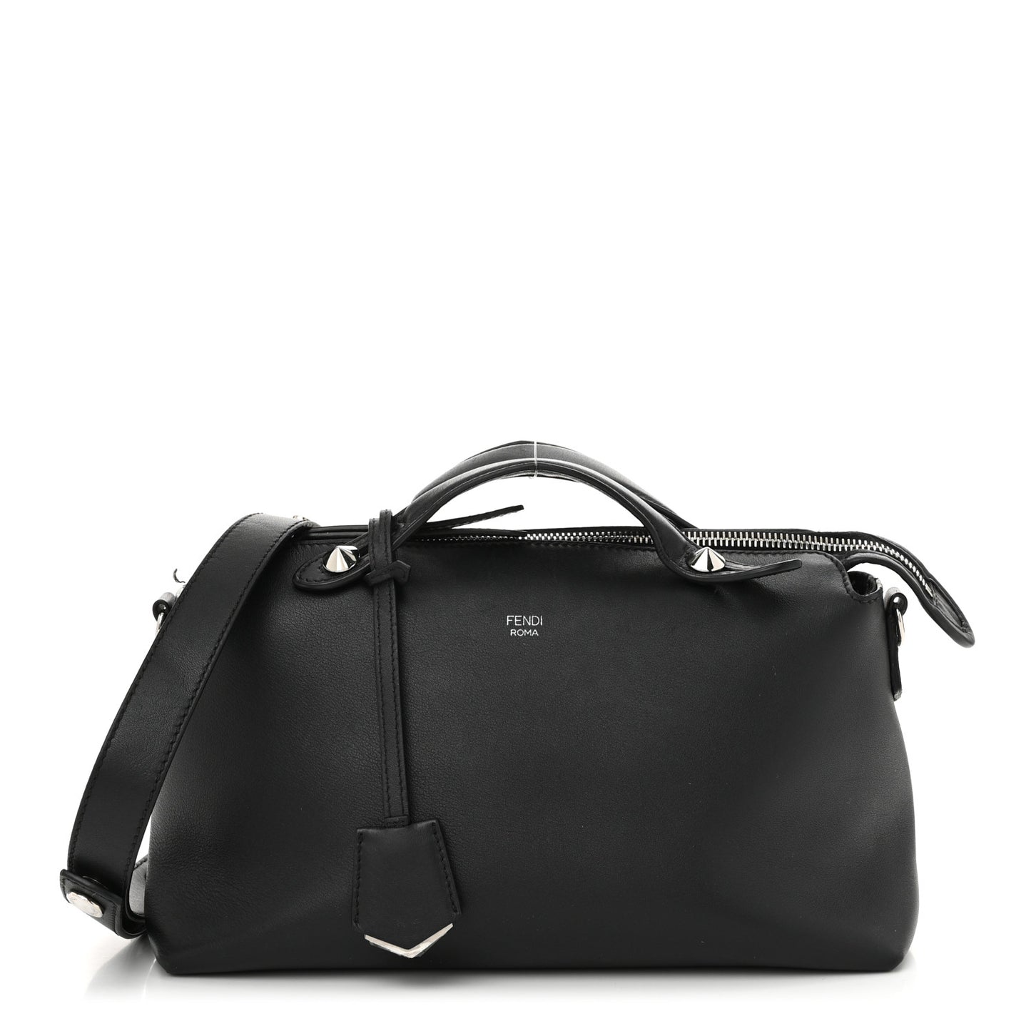 Vitello Dolce Medium By The Way Boston Bag Black