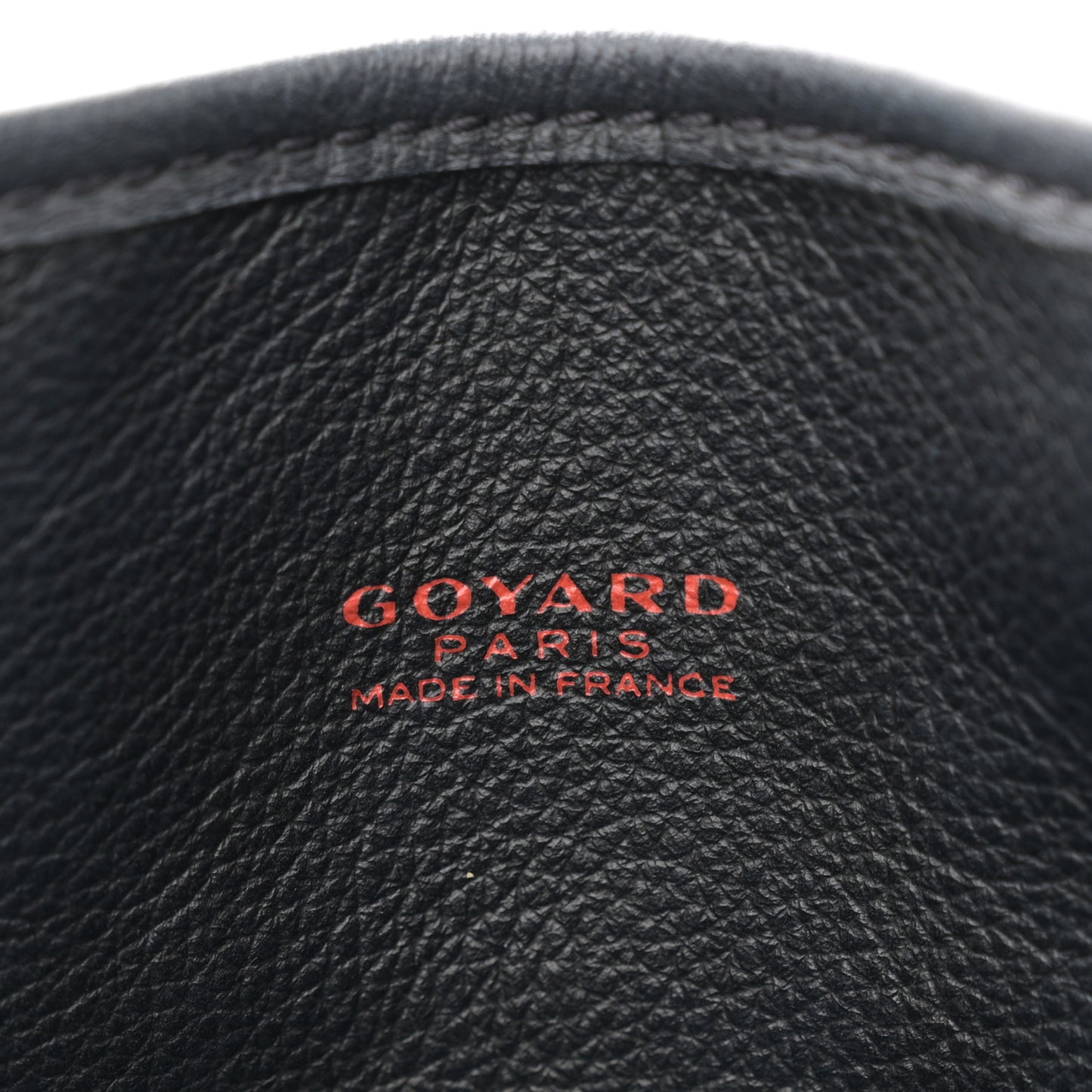 Goyardine Reversible Mini Anjou Black