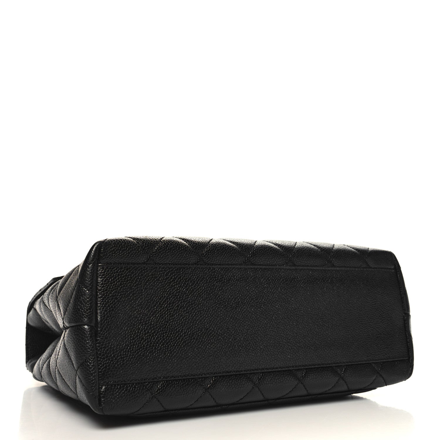 Chanel Caviar Quilted Jumbo Kelly Flap Black 4 of 10