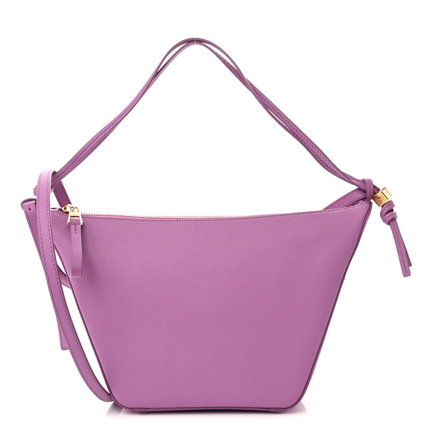 Calfskin Mini Hammock Hobo Purple