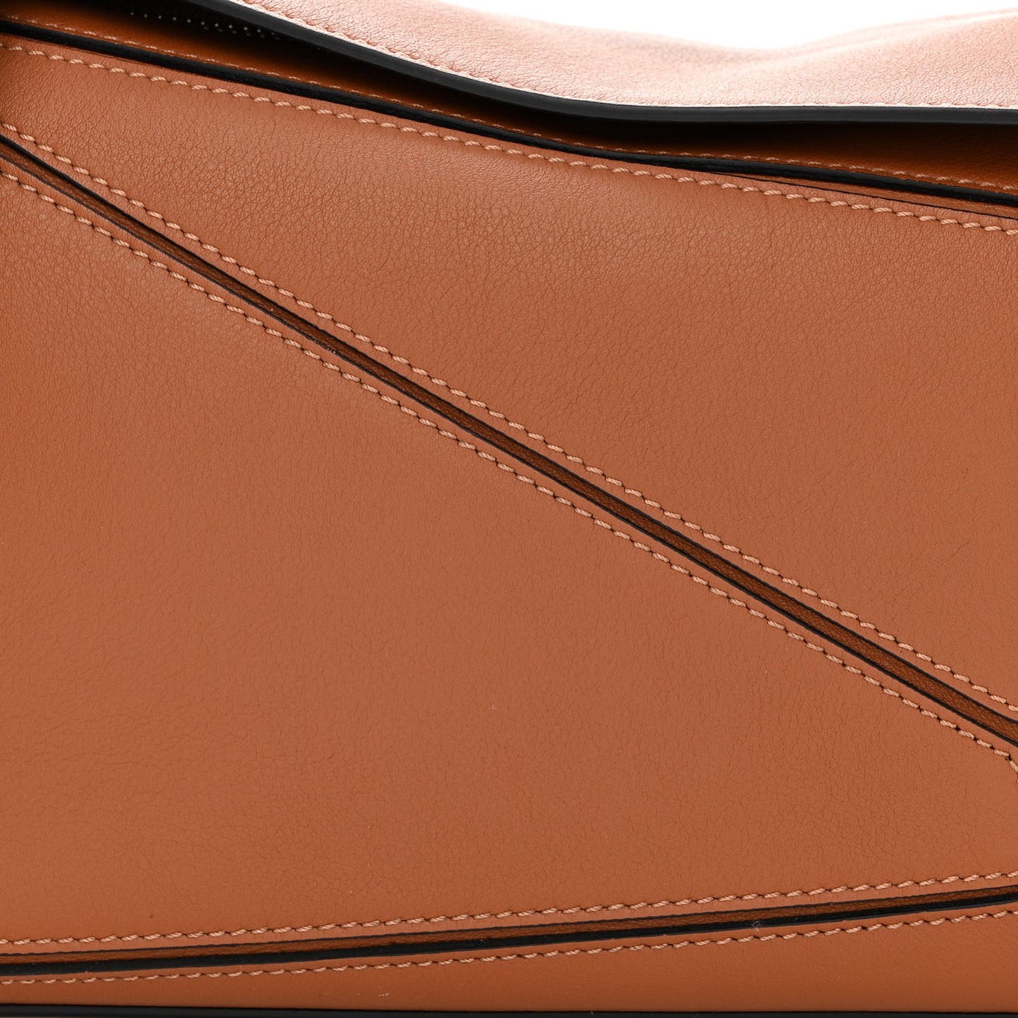 Calfskin Small Puzzle Bag Tan
