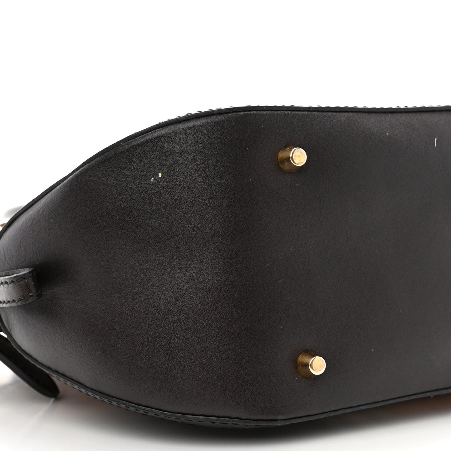 Haymarket Check Small Orchard Bowling Bag Chocolate