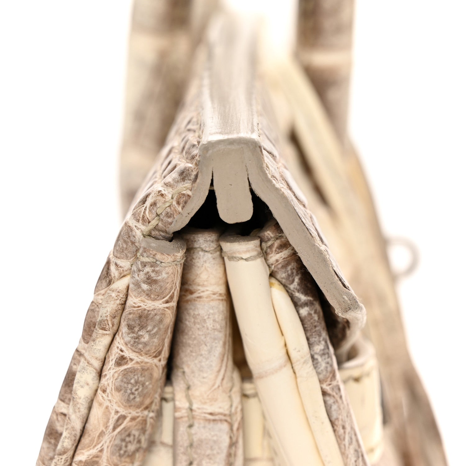 Hermes Matte Niloticus Crocodile Himalaya Birkin 30 Blanc 39 of 56