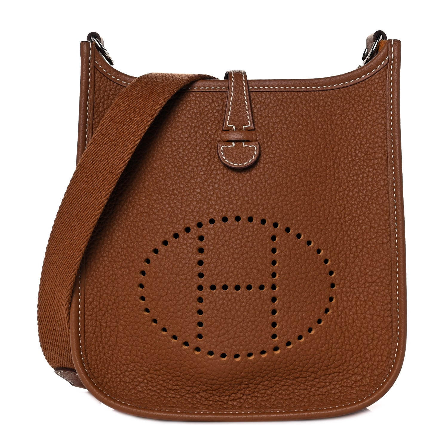 Hermes Taurillon Maurice Evelyne TPM Gold 1 of 8