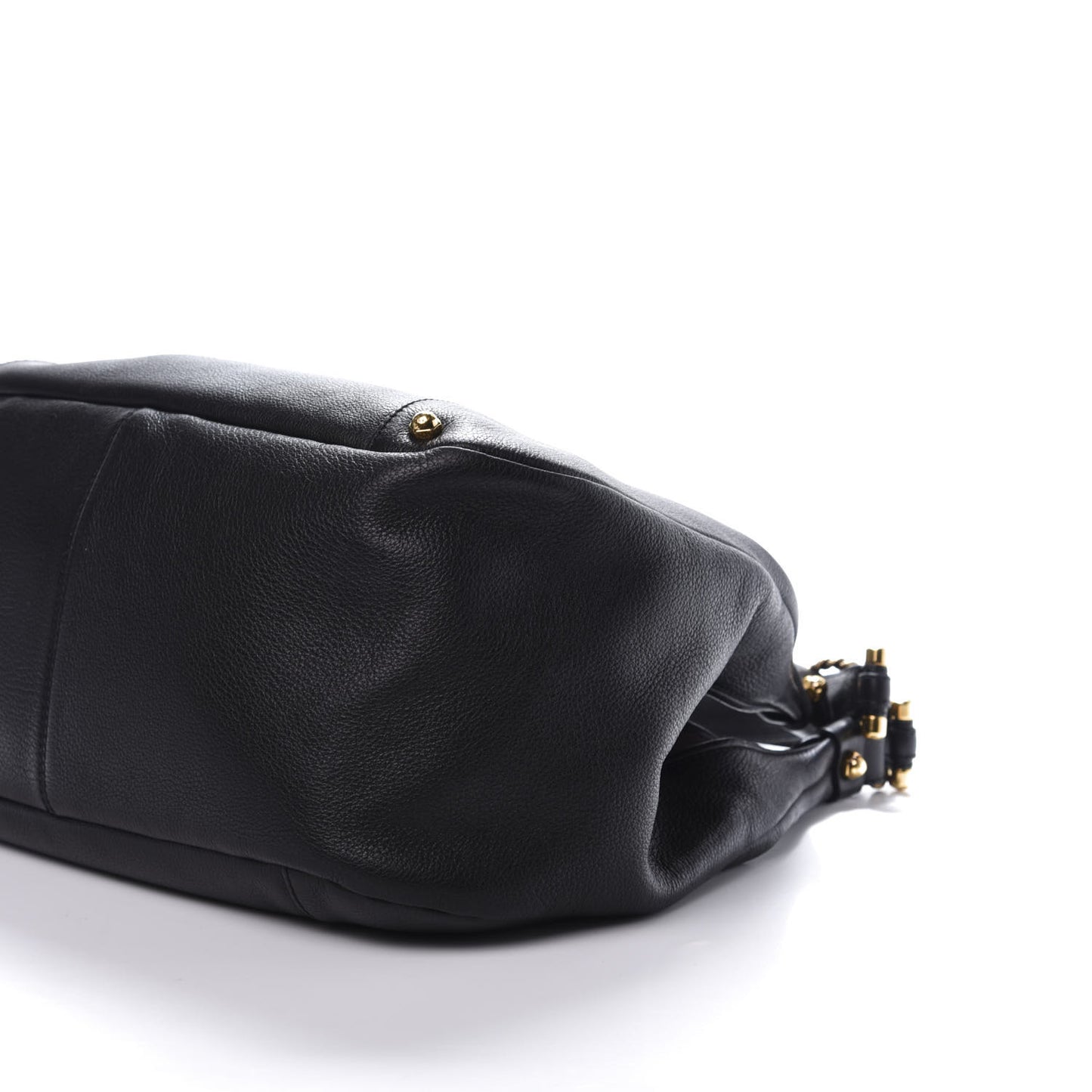 Calfskin Calle Hobo Black