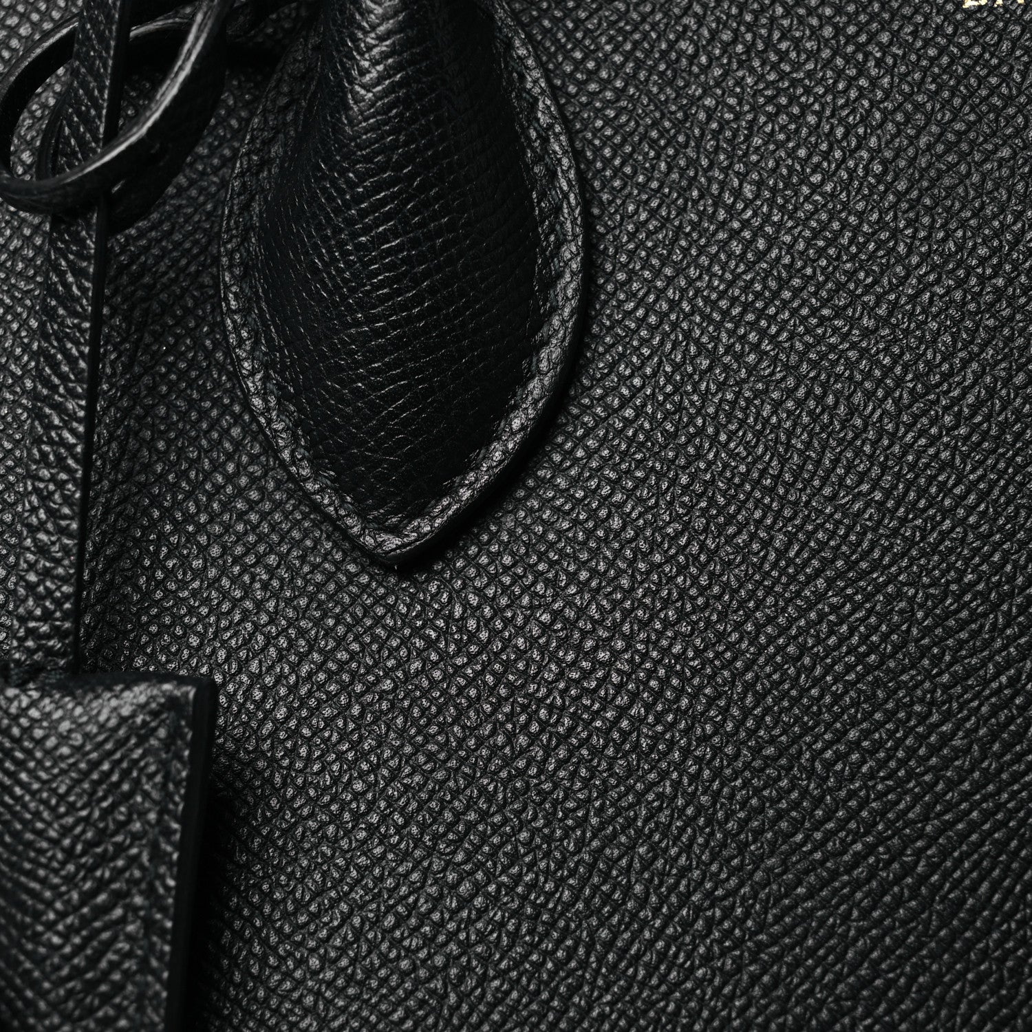Balenciaga Signature Grained Calfskin Logo M Ville Top Handle Bag Black 11 of 17