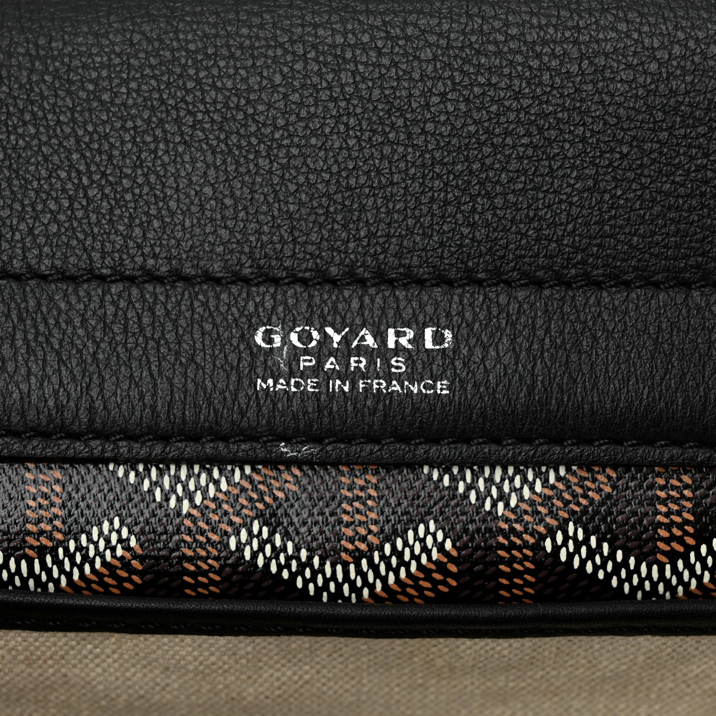 Goyardine Rouette PM Black