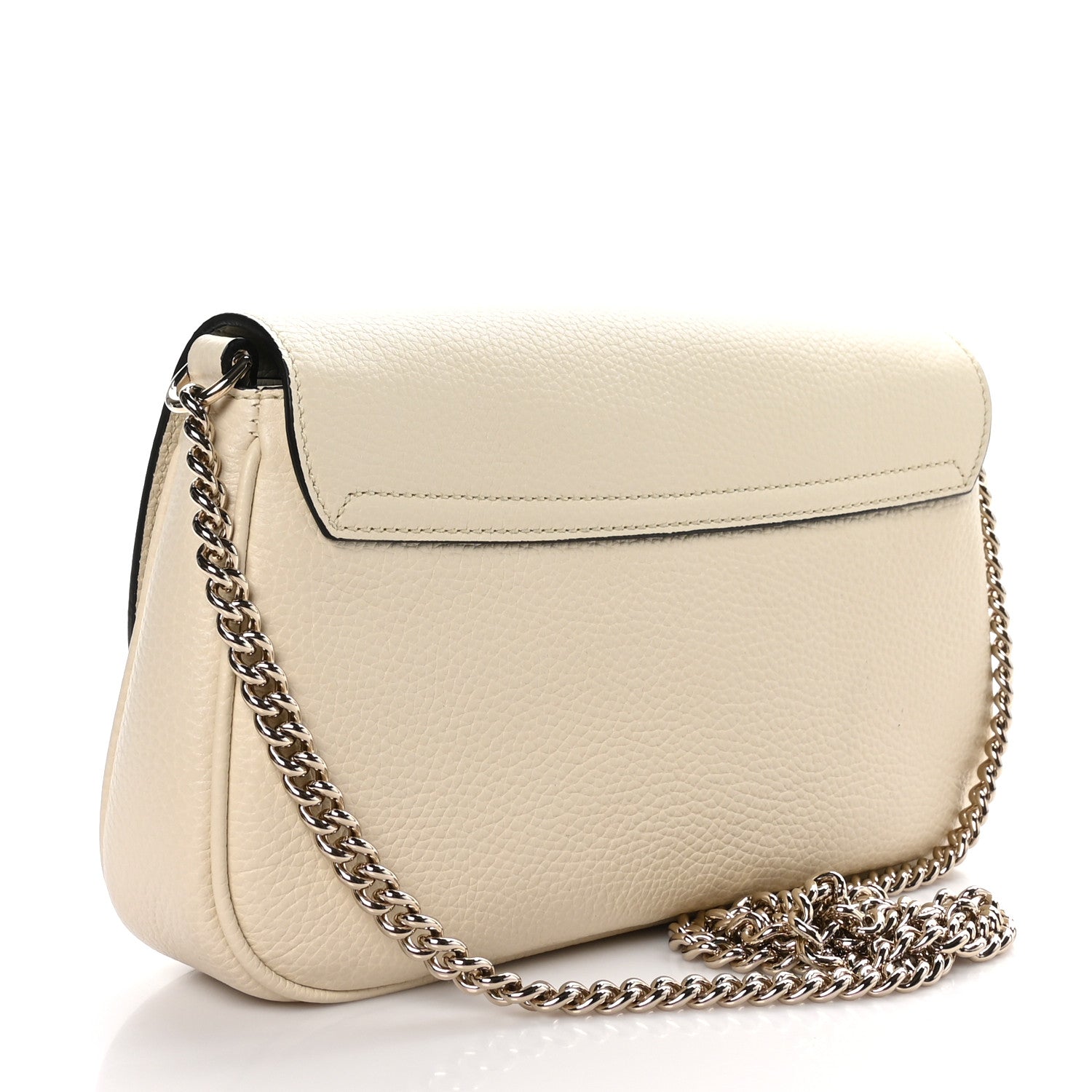 Gucci Cellarius Calfskin Medium Soho Flap Crossbody Ivoire 3 of 9