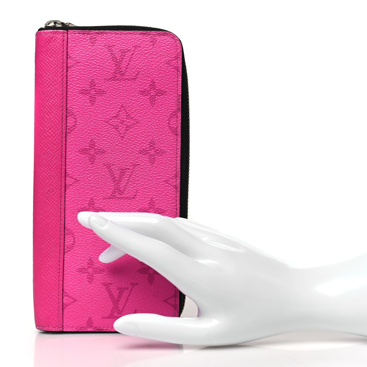 Taigarama Vertical Zippy Wallet Fuchsia