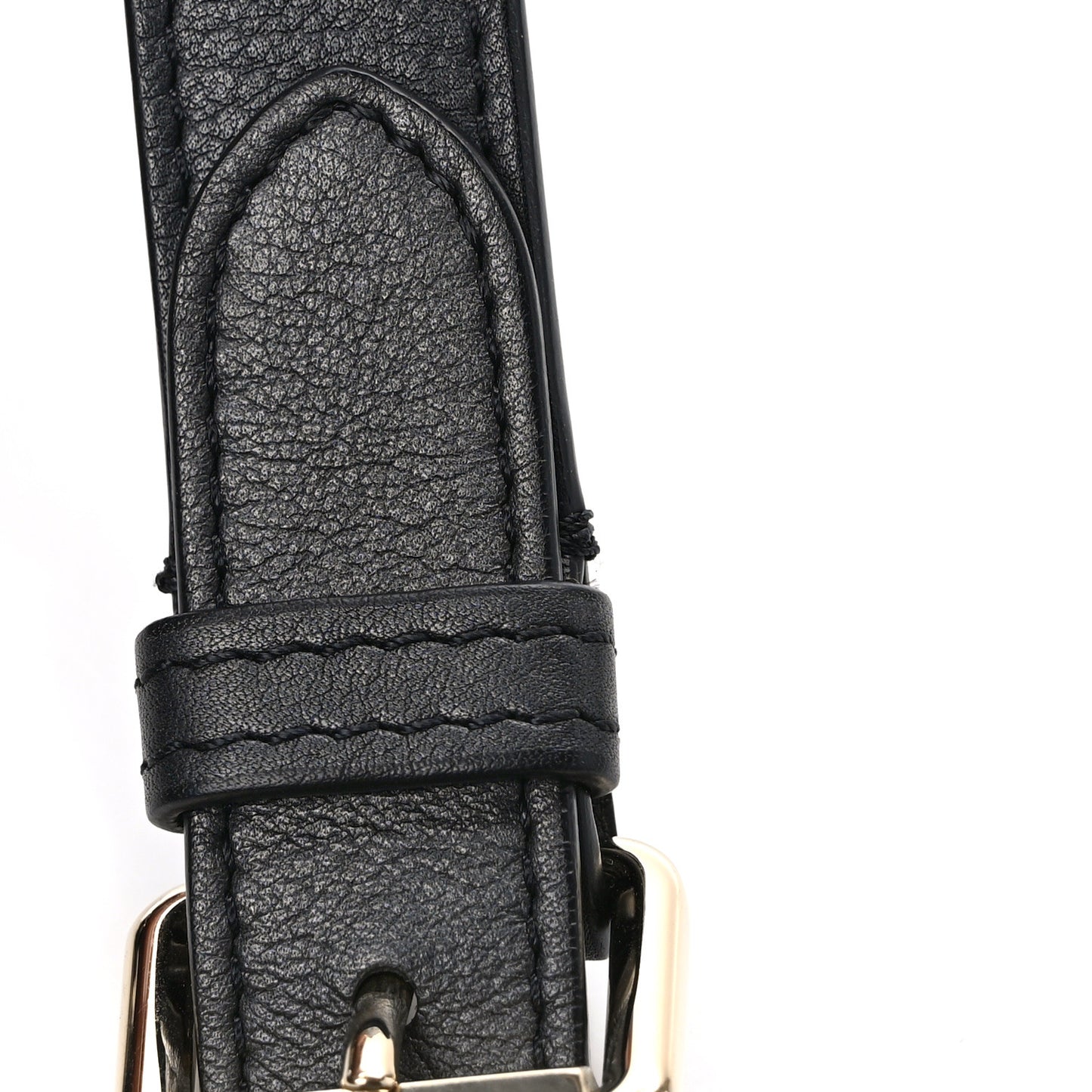 Calfskin Quilted Waist Bag Black