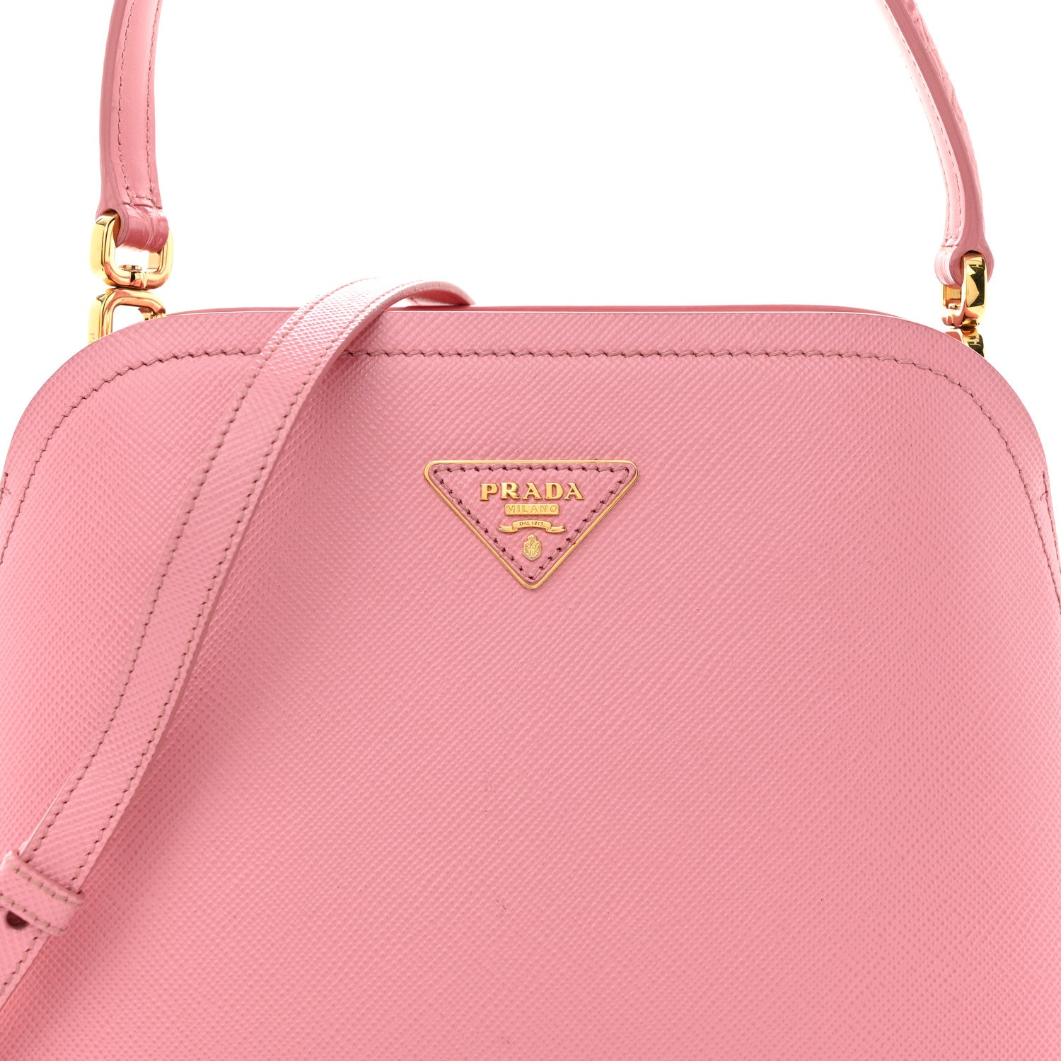 Prada Saffiano Cuir Small Matinee Tote Petalo 7 of 9