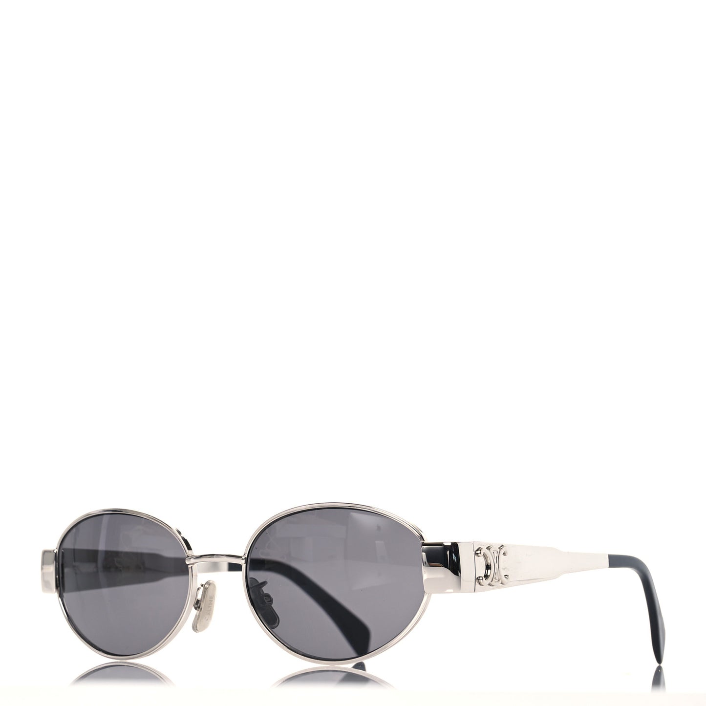 Metal Triomphe 01 Sunglasses CL40235U Silver Black