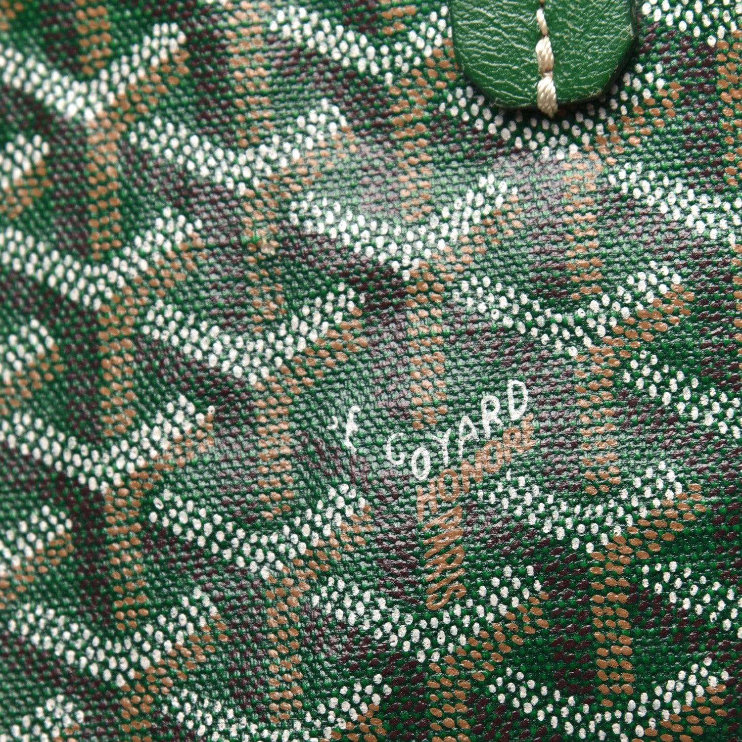 Goyard Goyardine Saint Louis PM Green 6 of 8