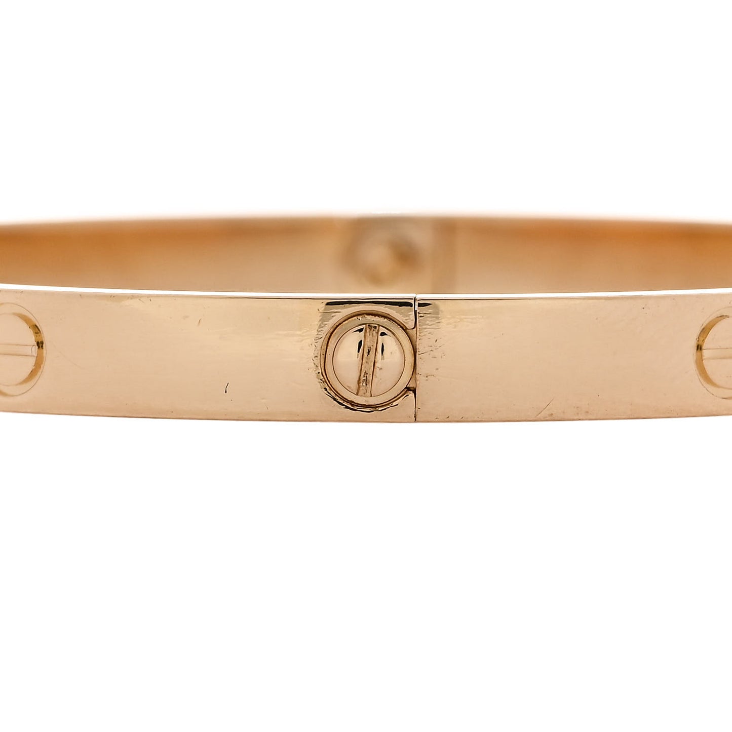 18K Yellow Gold LOVE Bracelet 21