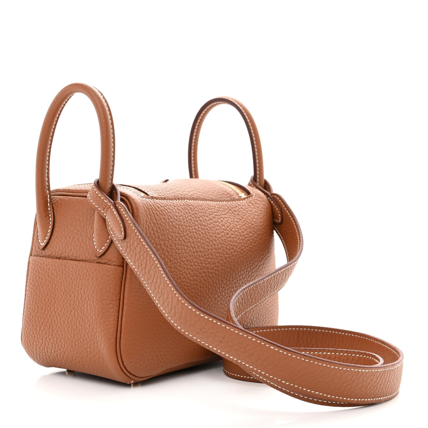 Taurillon Clemence Mini Lindy 20 Gold