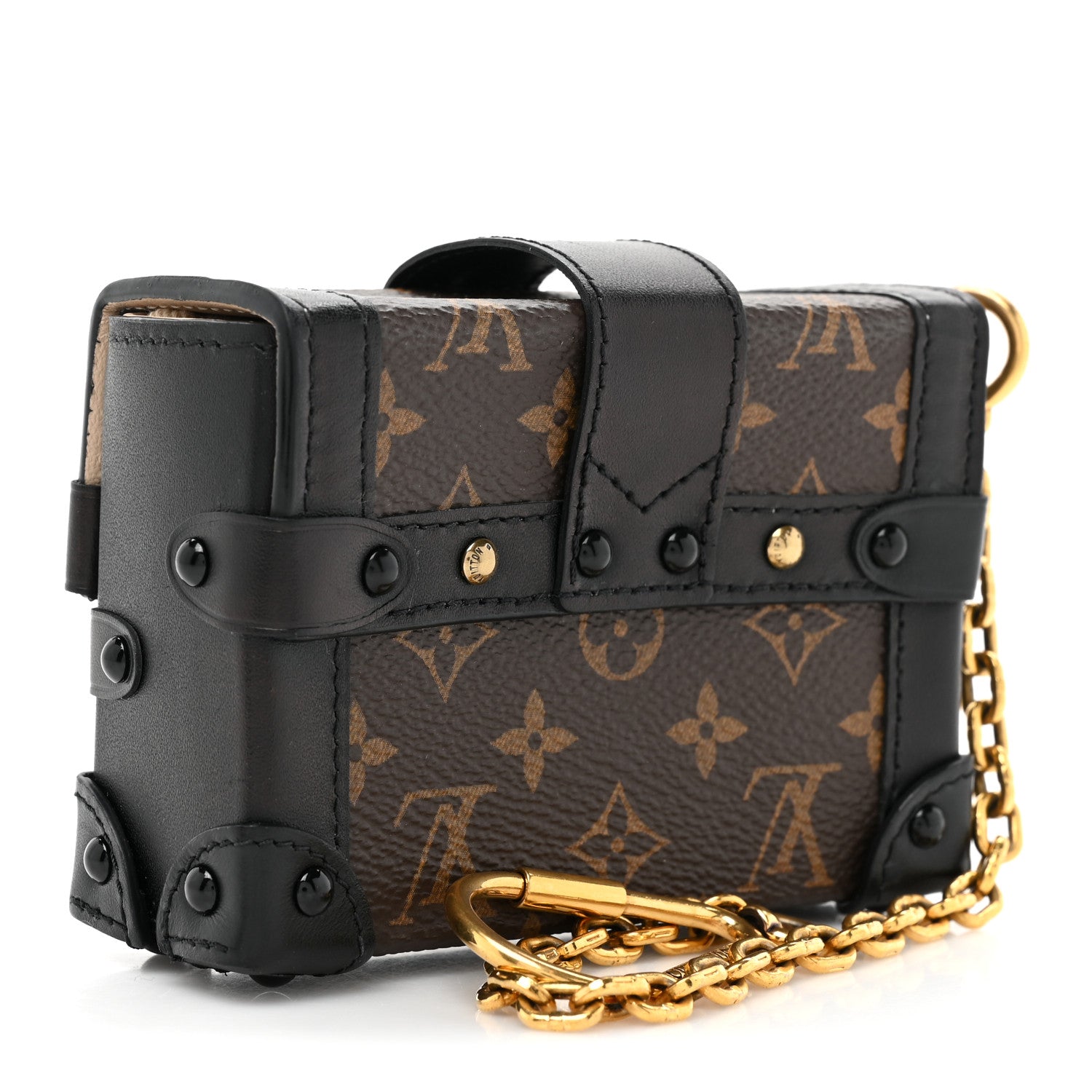 Louis Vuitton Monogram Essential Trunk NM Black 3 of 11