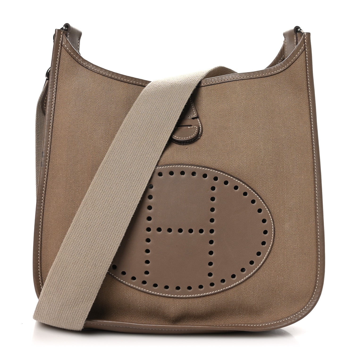 Hermes Toile Swift Evelyne II PM Etoupe 1 of 11